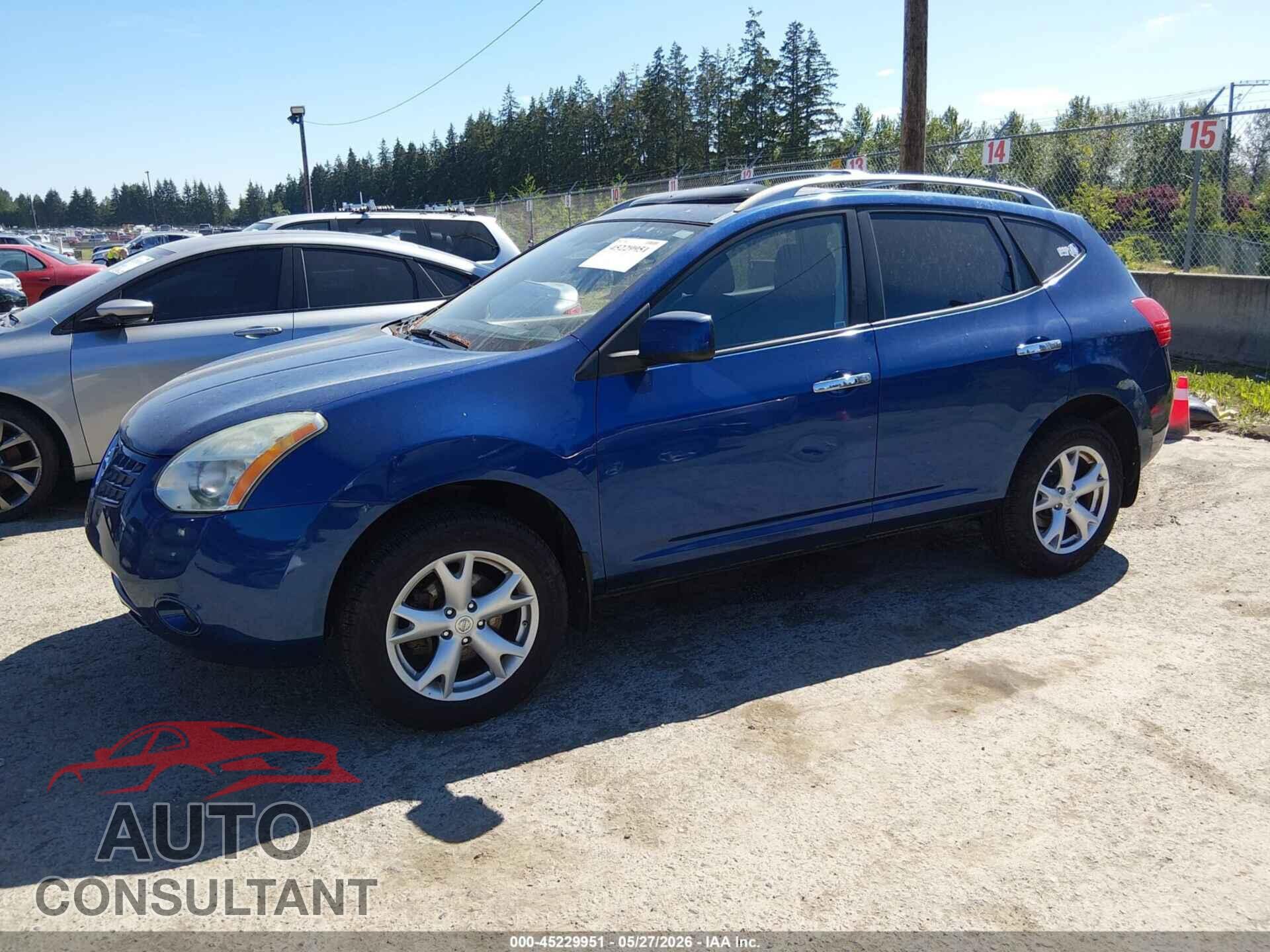 NISSAN ROGUE 2010 - JN8AS5MV1AW123777