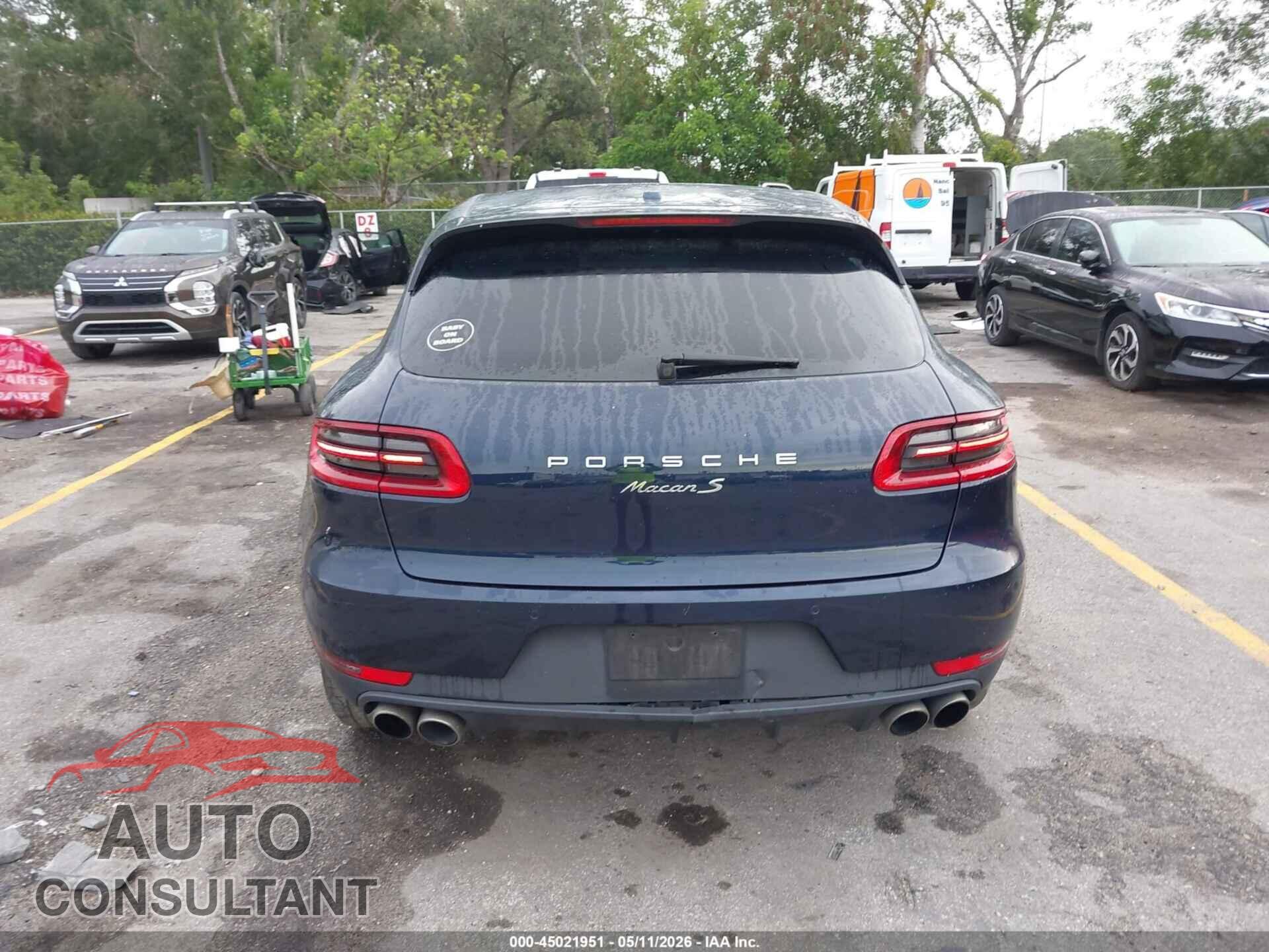 PORSCHE MACAN 2017 - WP1AB2A59HLB15435