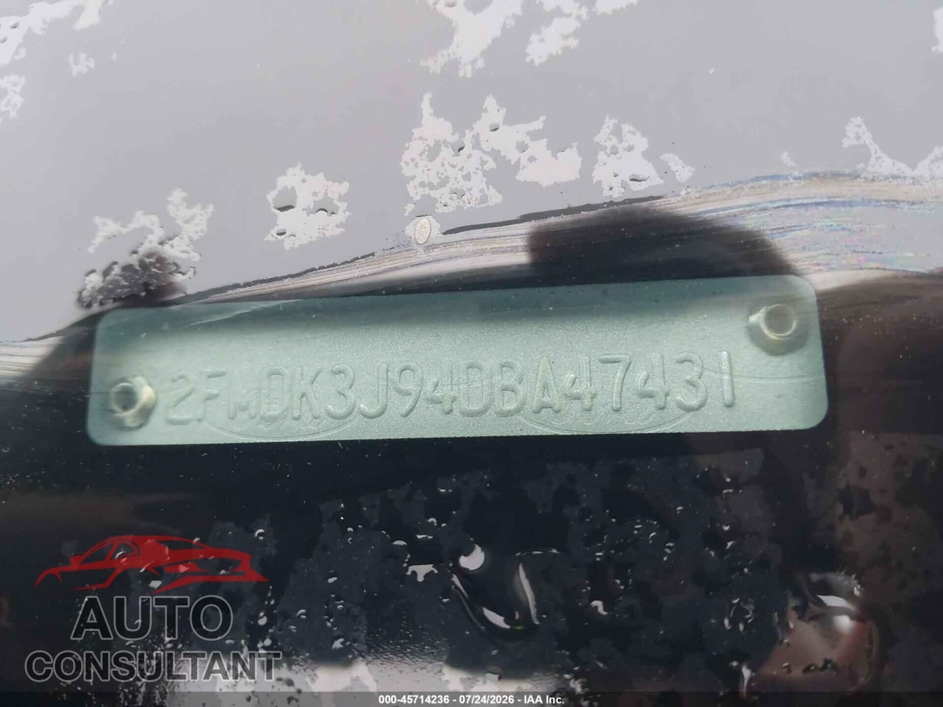 FORD EDGE 2013 - 2FMDK3J94DBA47431