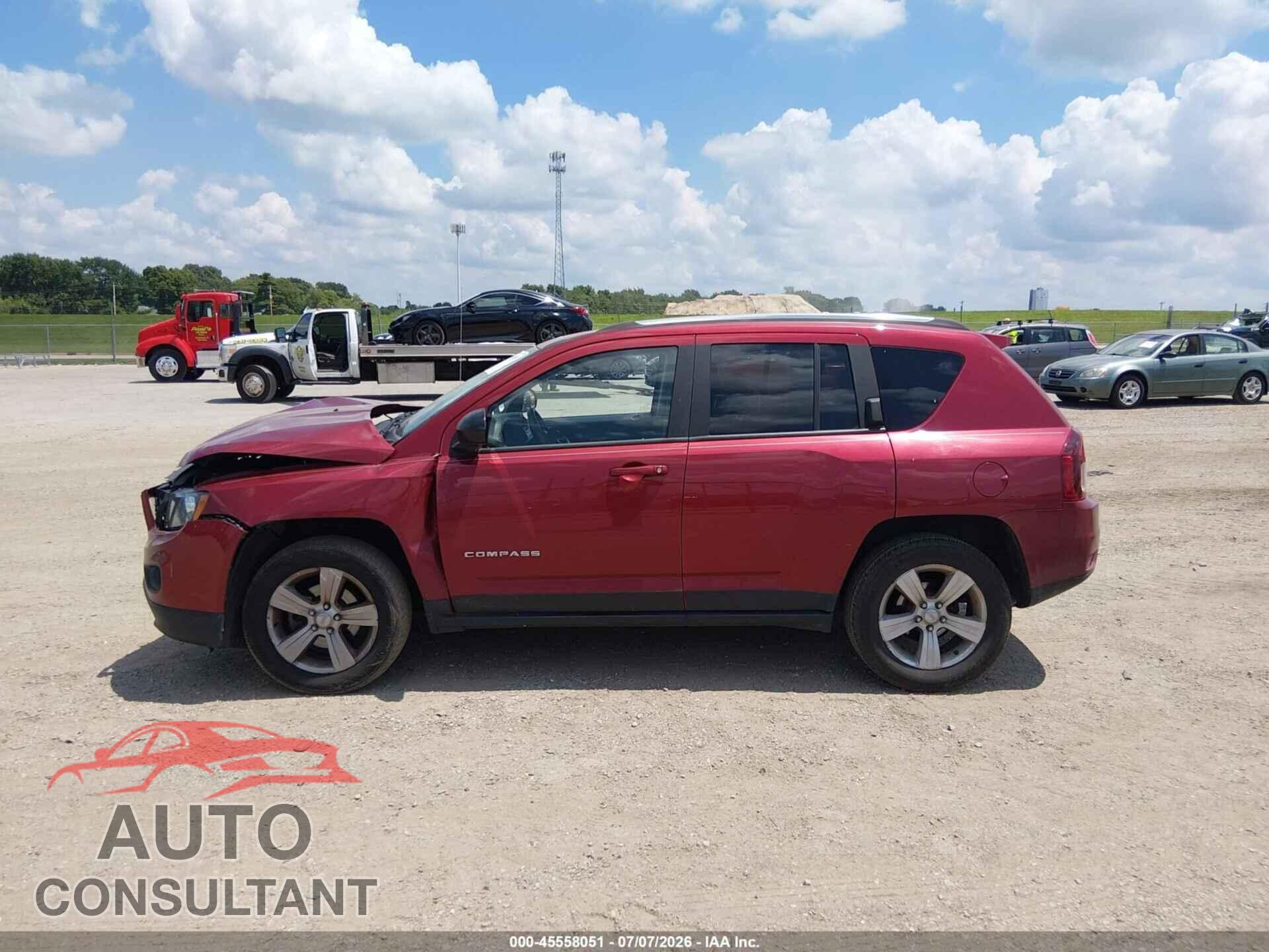 JEEP COMPASS 2015 - 1C4NJDBBXFD125405