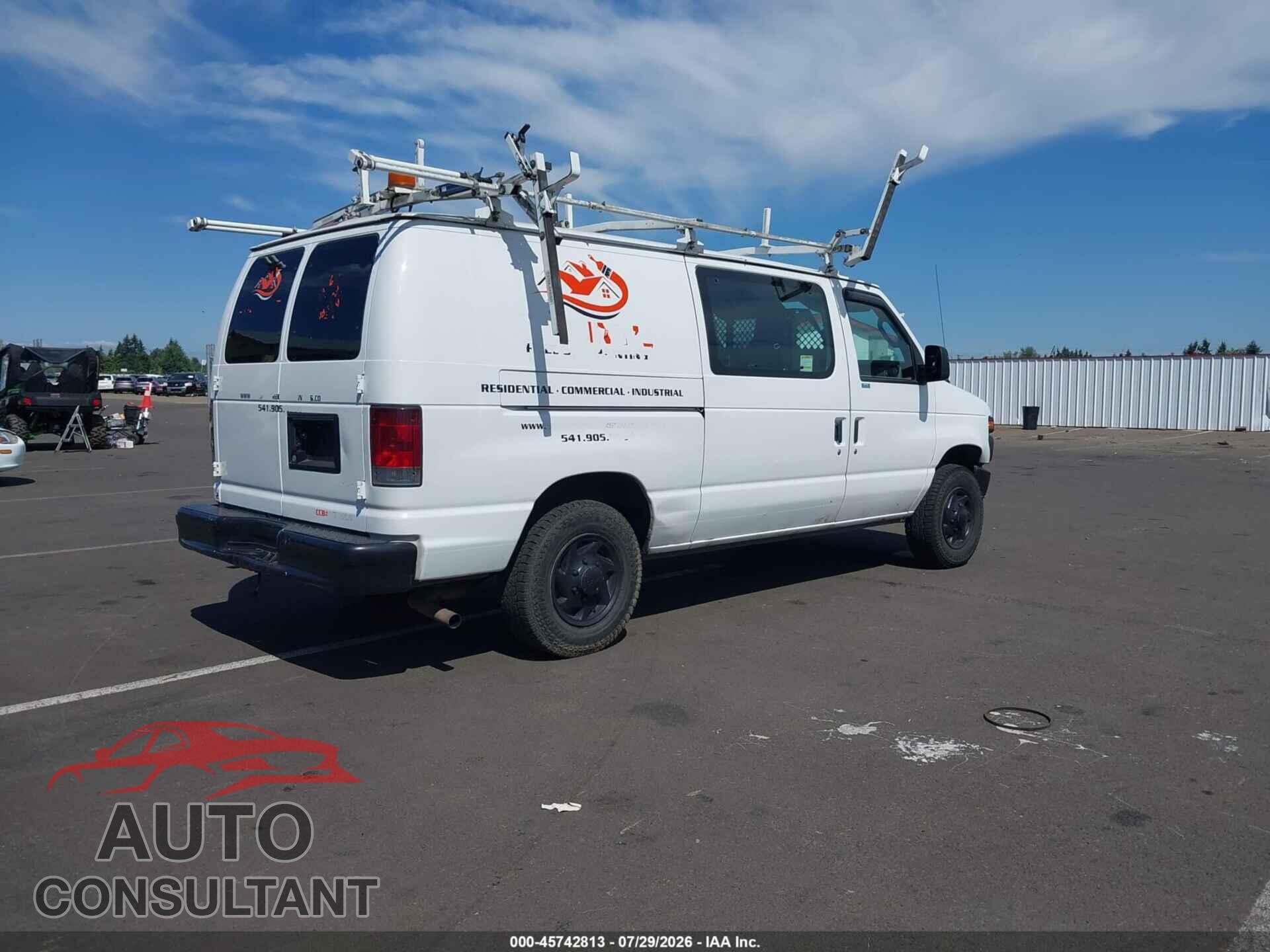 FORD E-150 2012 - 1FTNE1EW8CDB21138