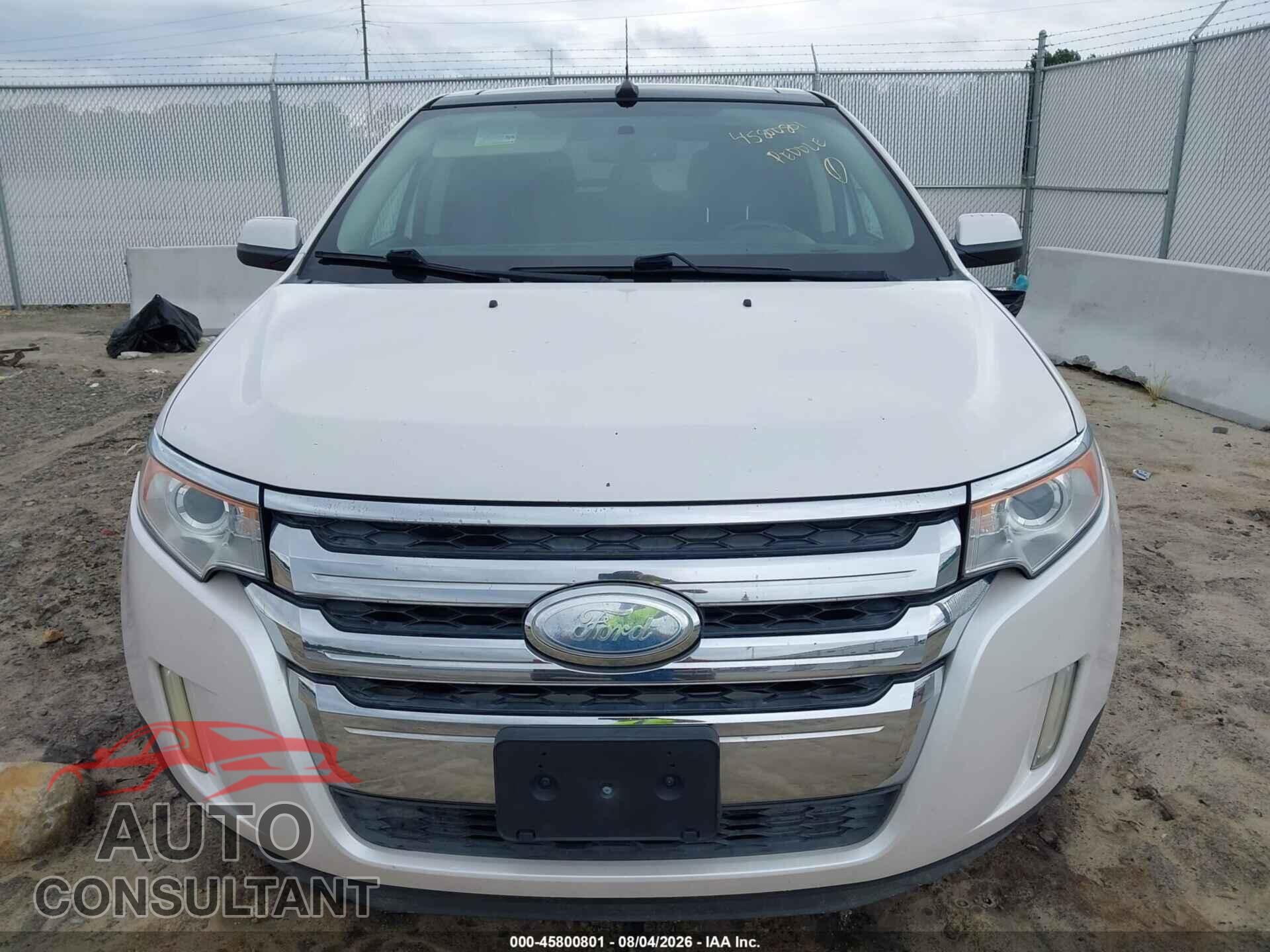 FORD EDGE 2012 - 2FMDK3K91CBA58660
