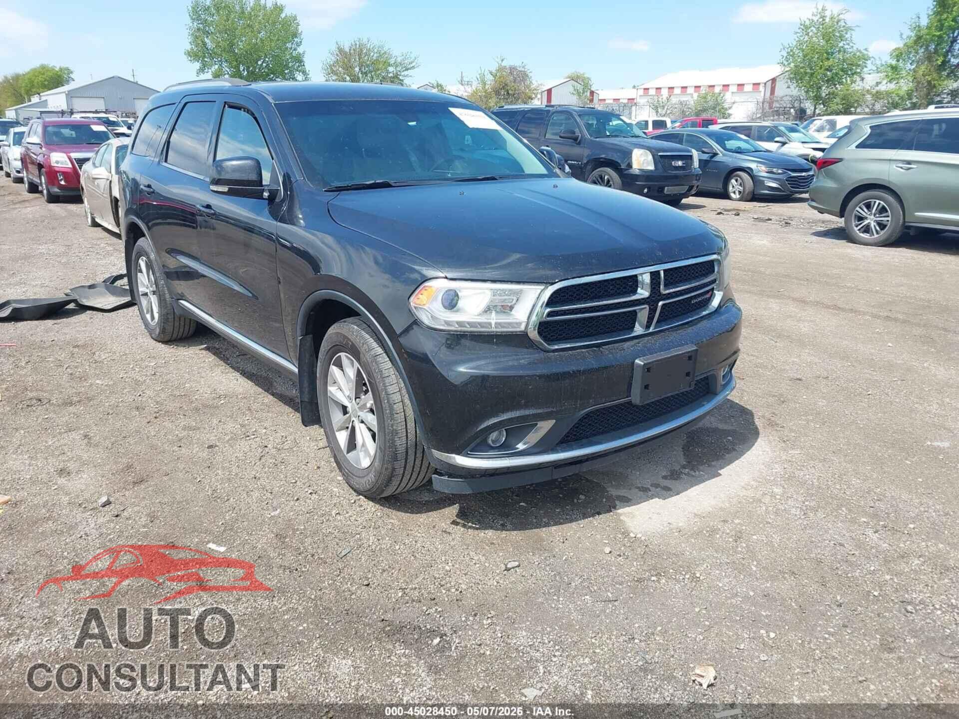 DODGE DURANGO 2014 - 1C4RDJDG4EC501729