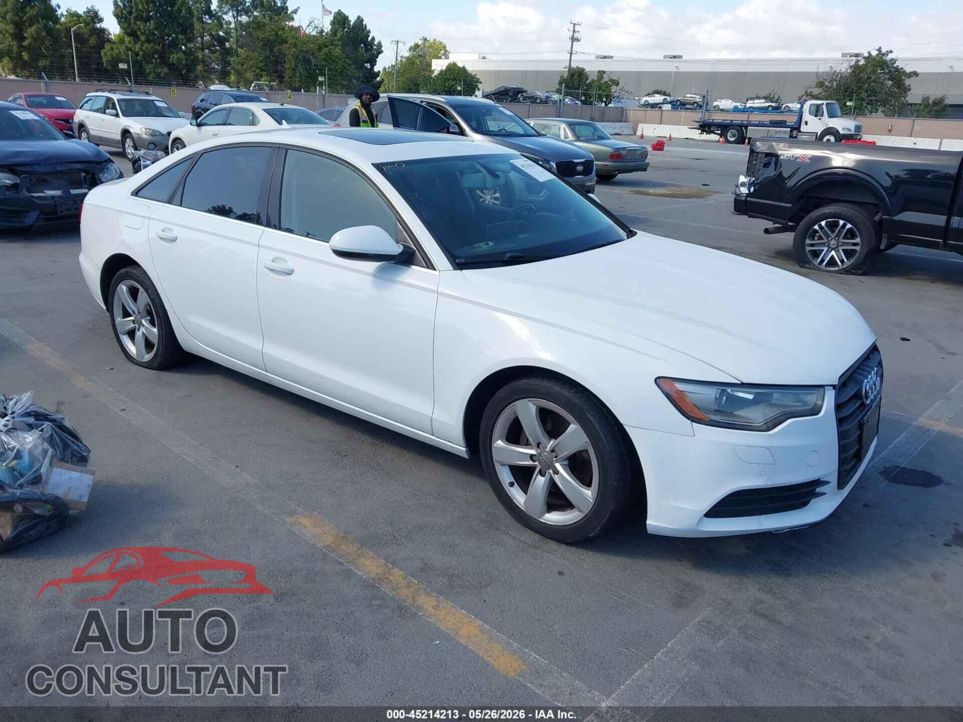 AUDI A6 2012 - WAUDFAFC3CN163690