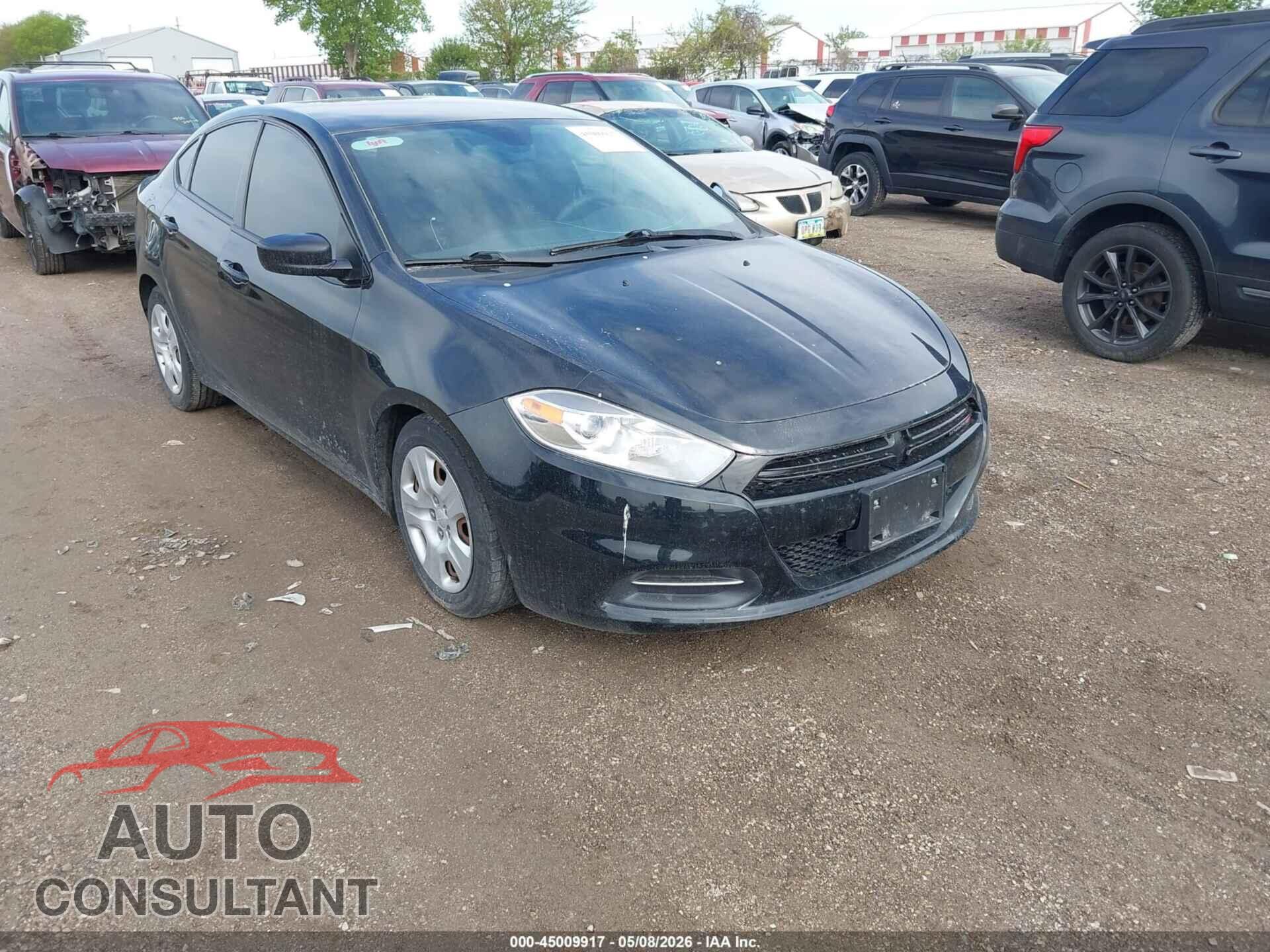 DODGE DART 2015 - 1C3CDFAA2FD404600