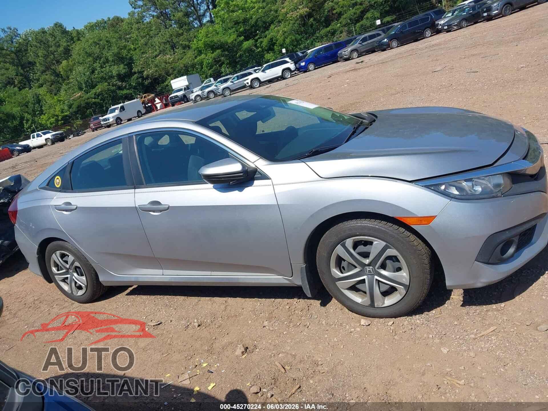 HONDA CIVIC 2017 - 19XFC2F68HE062029
