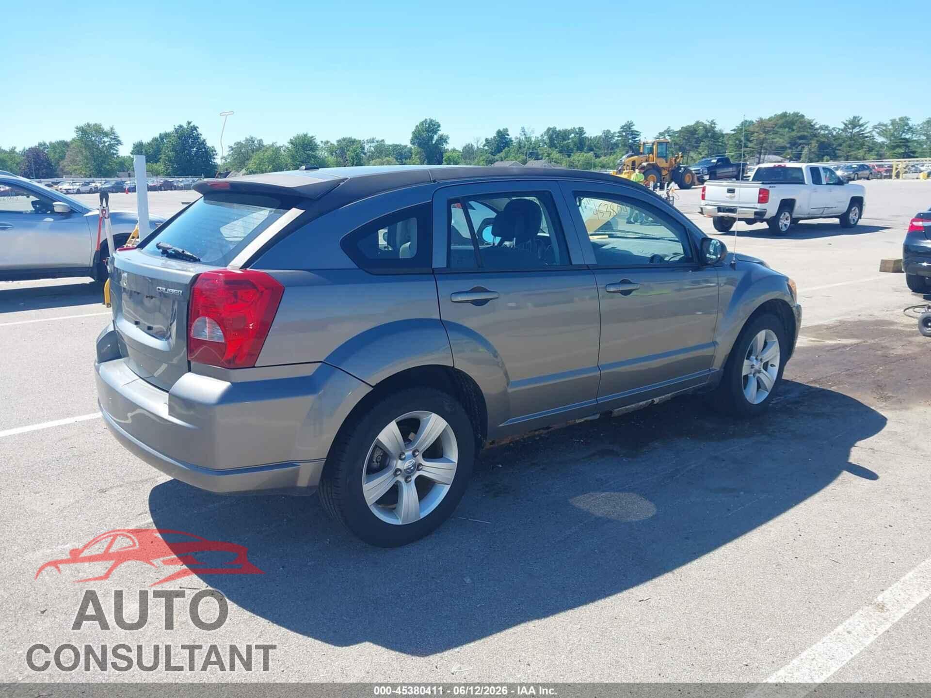DODGE CALIBER 2012 - 1C3CDWDA2CD508138