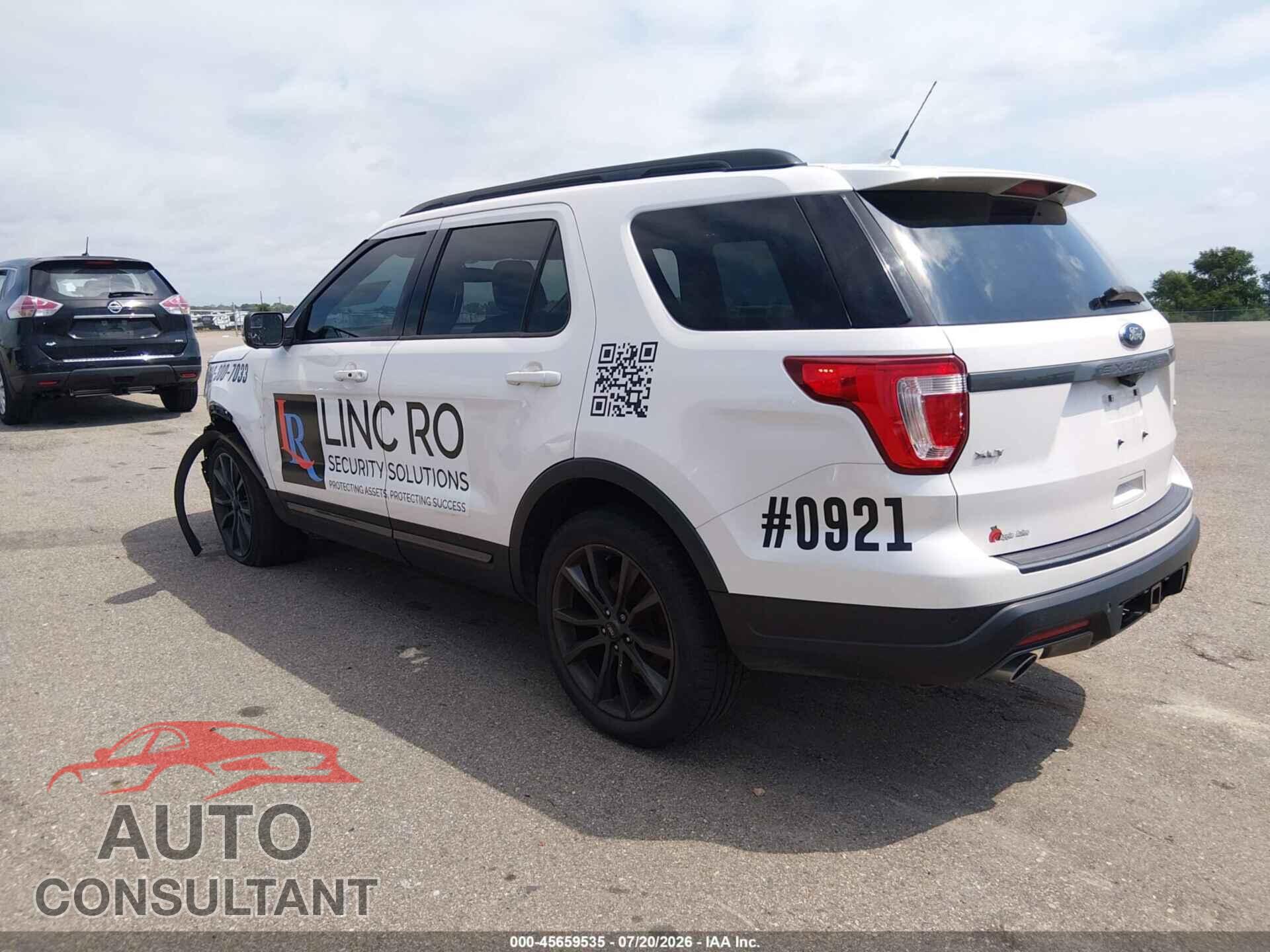 FORD EXPLORER 2018 - 1FM5K8D85JGB09024