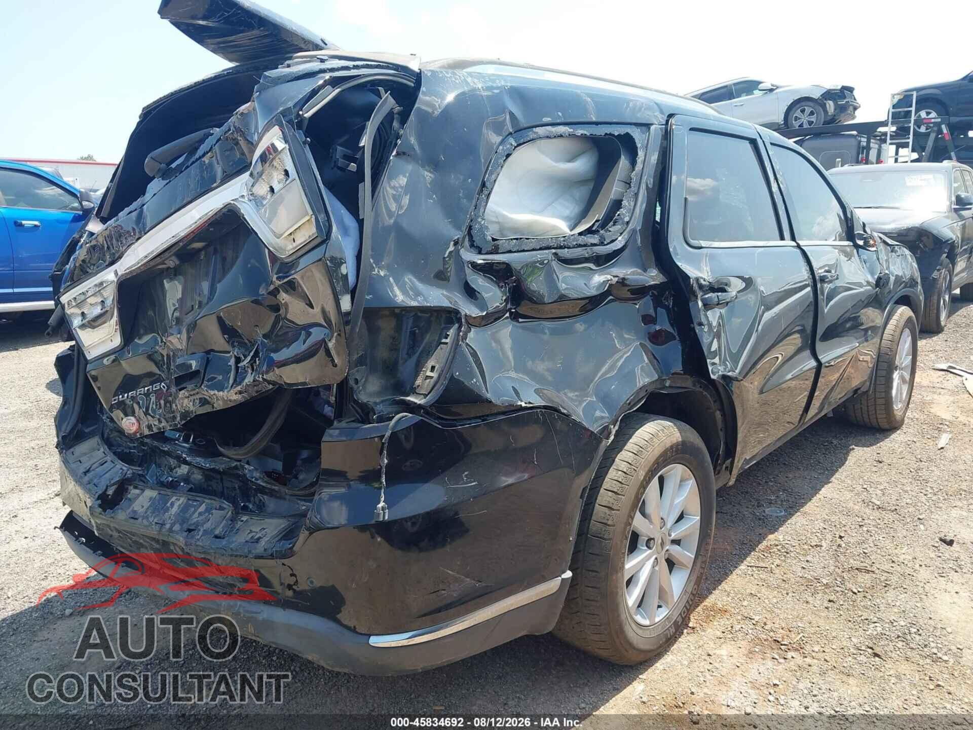 DODGE DURANGO 2019 - 1C4RDHAG3KC604634