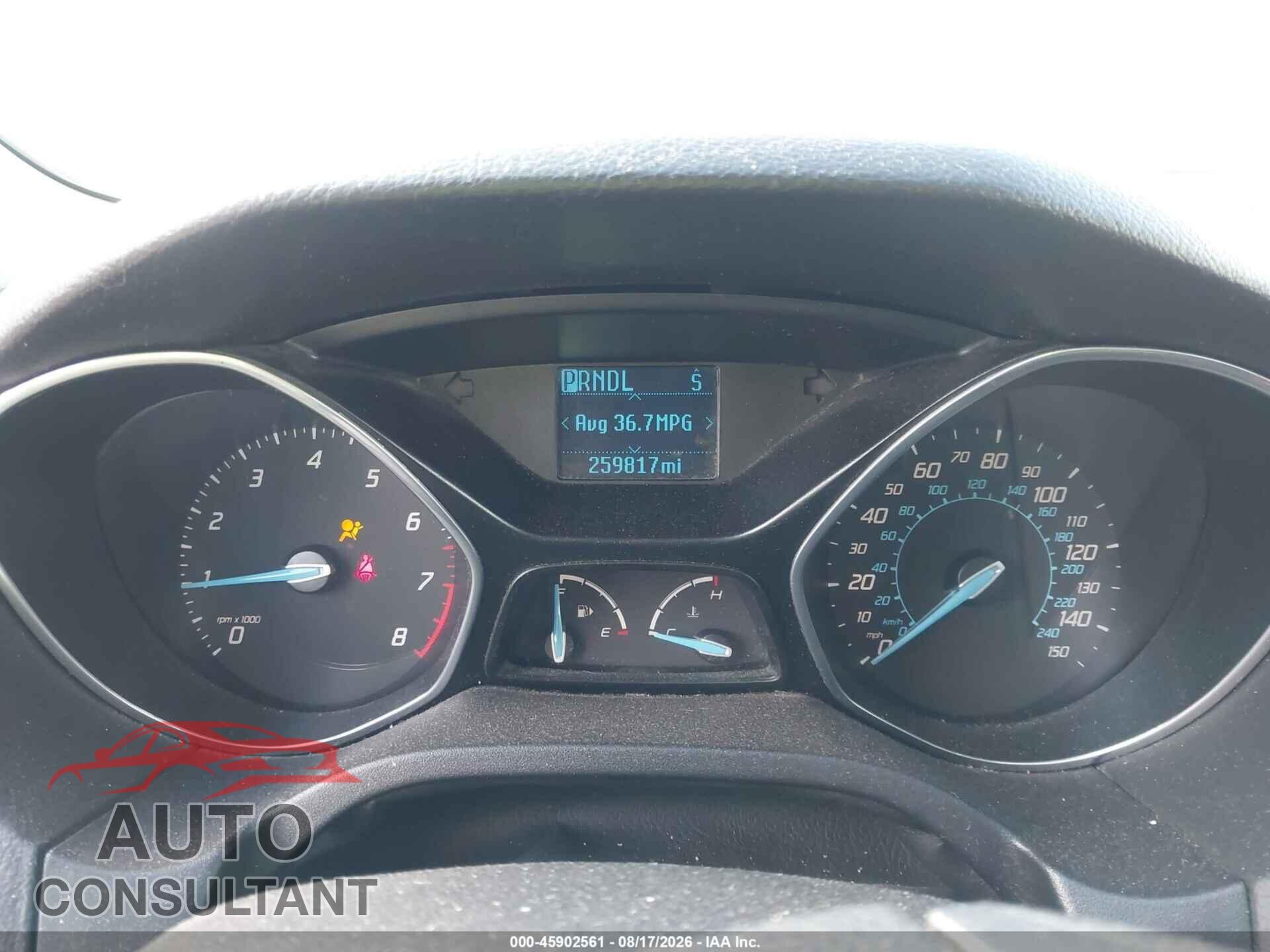 FORD FOCUS 2012 - 1FAHP3F29CL319169