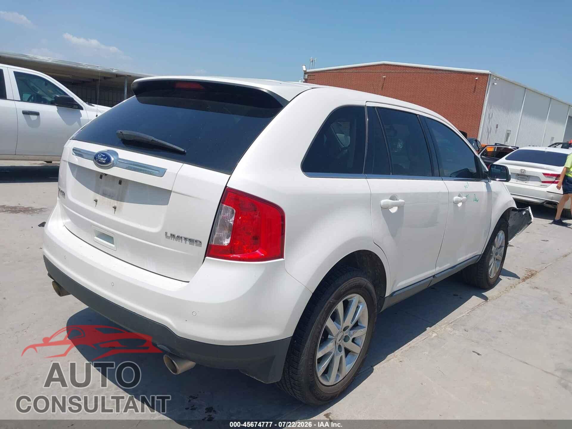 FORD EDGE 2014 - 2FMDK3KC3EBB29663