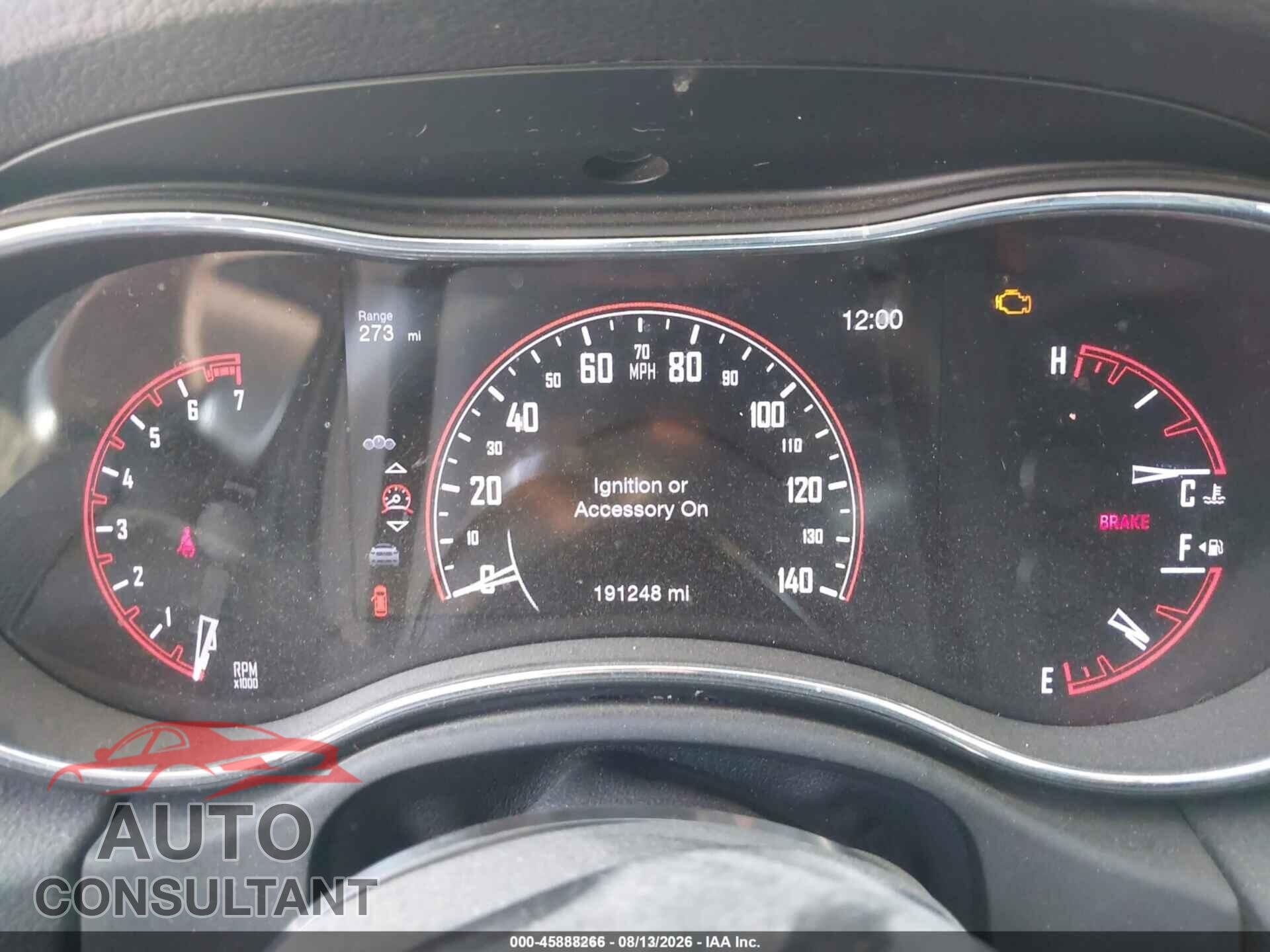 DODGE DURANGO 2017 - 1C4RDHAG3HC740366
