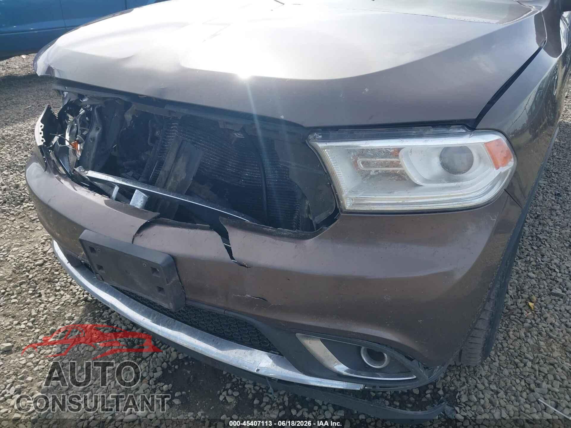 DODGE DURANGO 2017 - 1C4RDJAGXHC725760