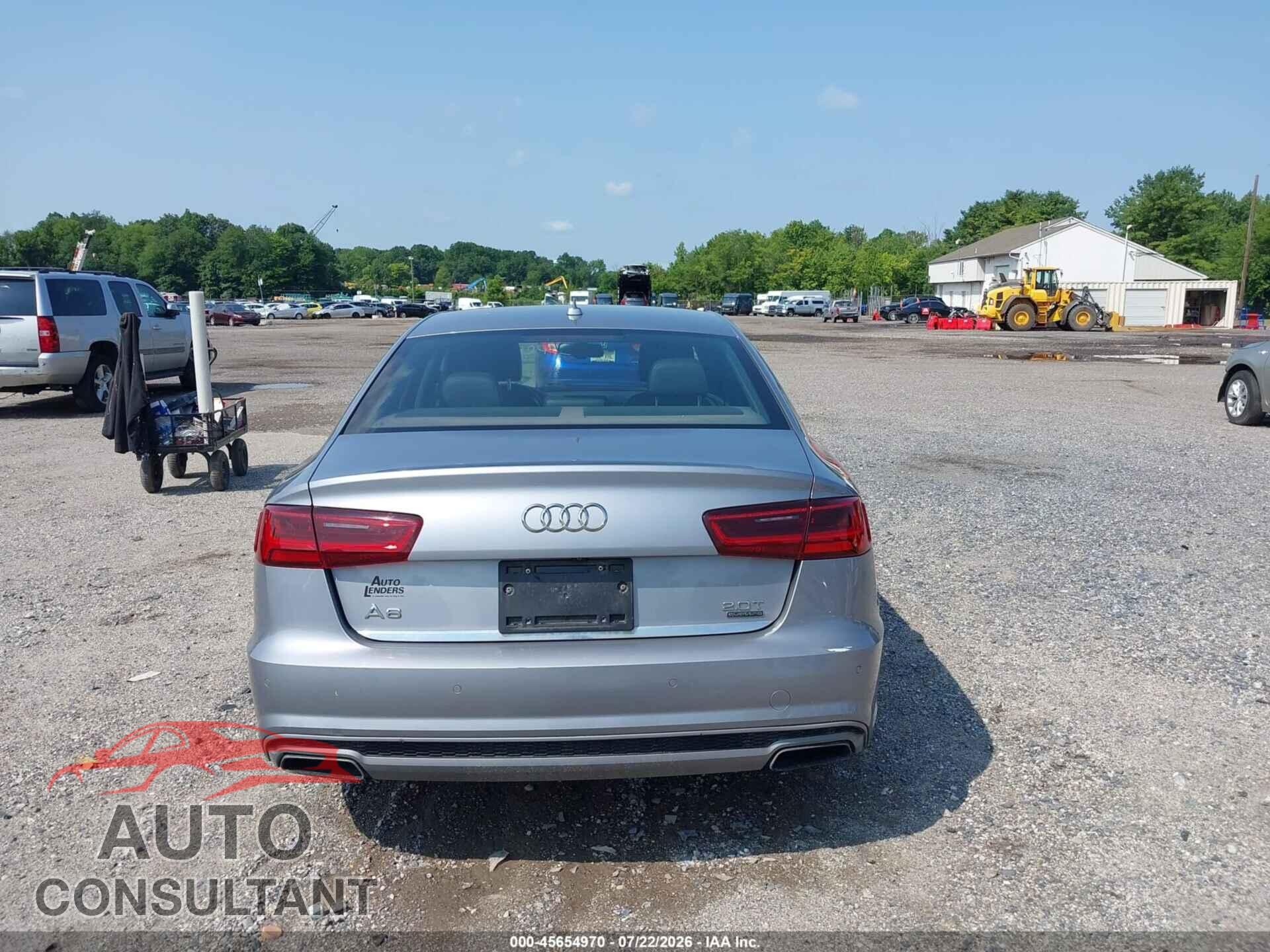 AUDI A6 2016 - WAUGFAFC8GN128663
