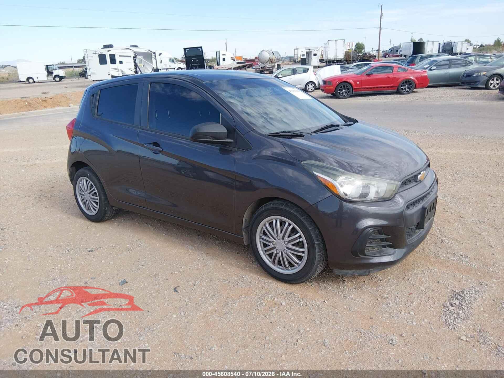 CHEVROLET SPARK 2016 - KL8CB6SA7GC627683