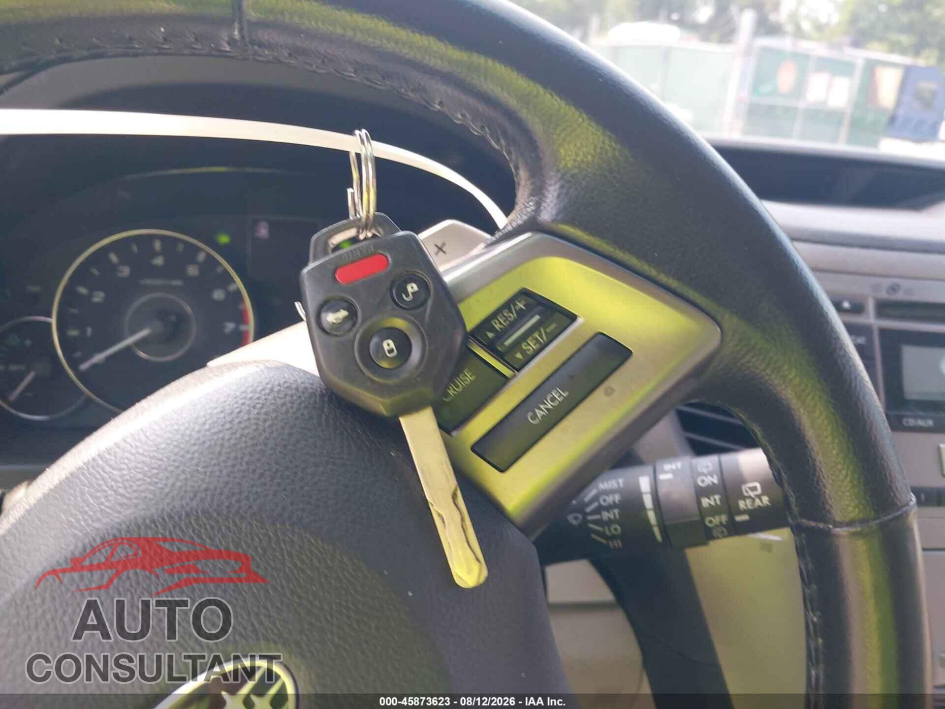 SUBARU OUTBACK 2012 - 4S4BRCCC8C3276270