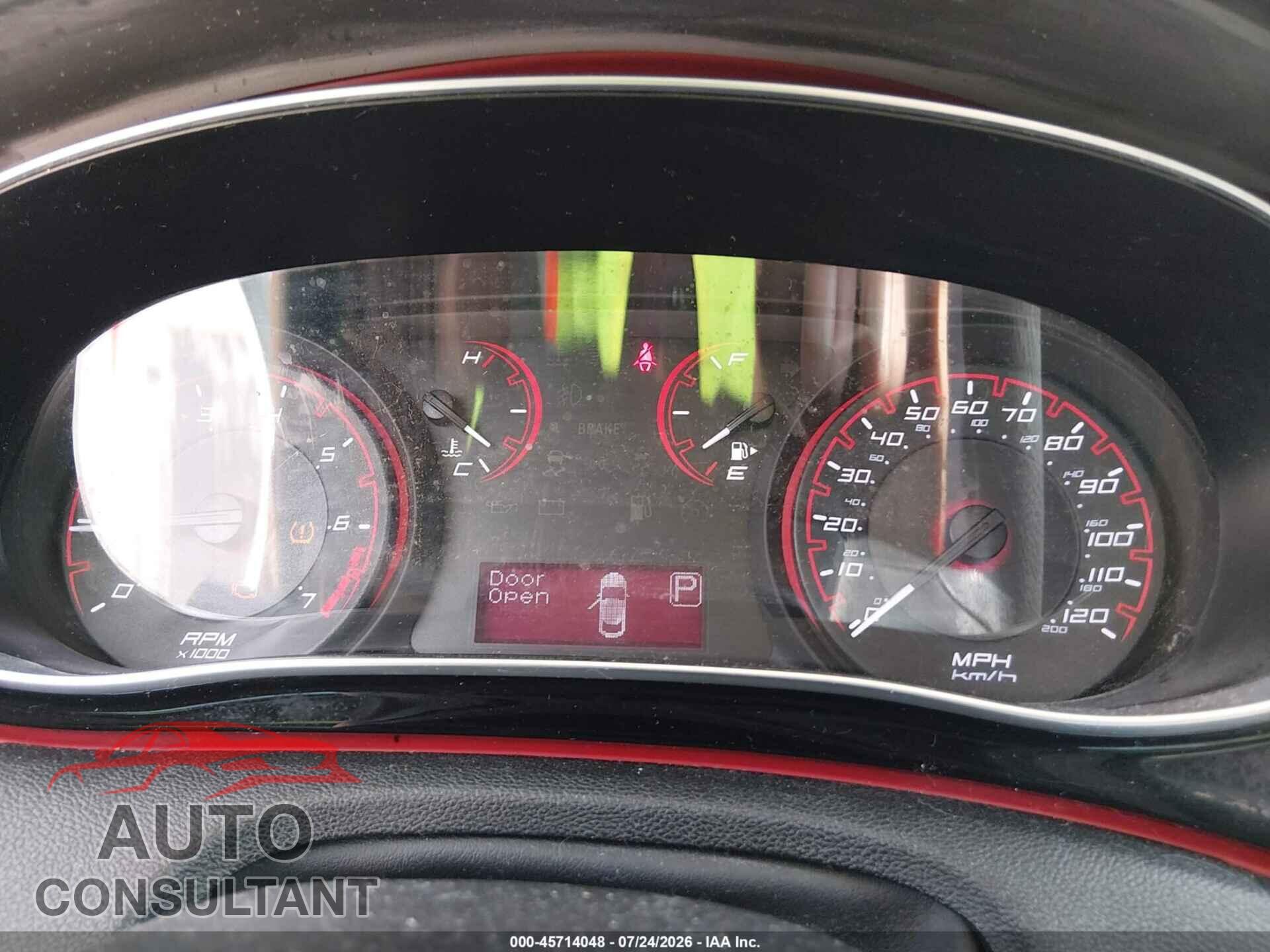 DODGE DART 2015 - 1C3CDFBB1FD420830