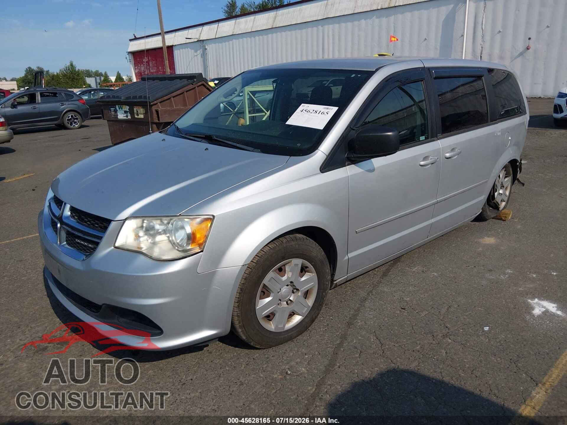 DODGE GRAND CARAVAN 2011 - 2D4RN4DG7BR700357