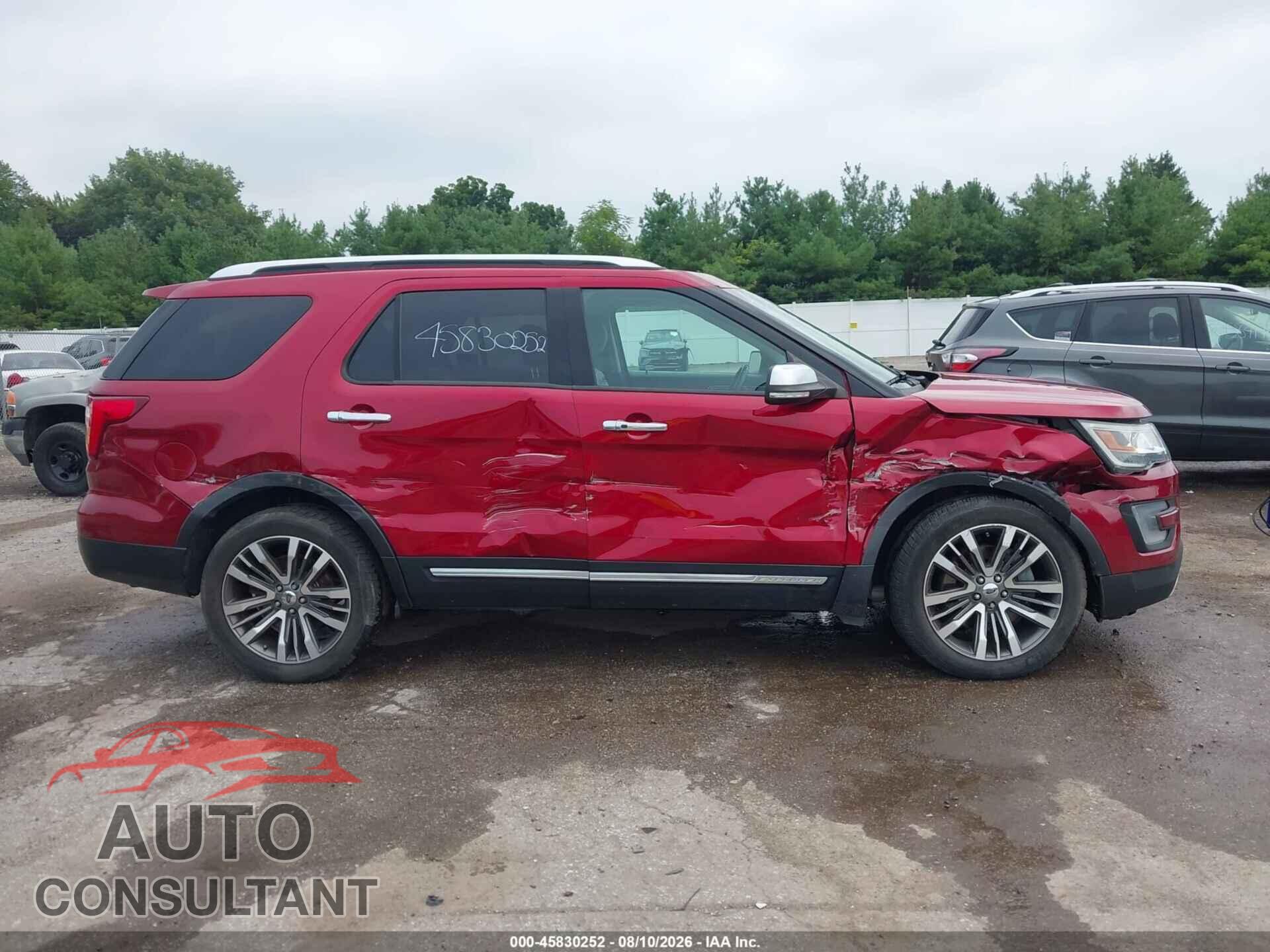 FORD EXPLORER 2016 - 1FM5K8HT2GGA55608