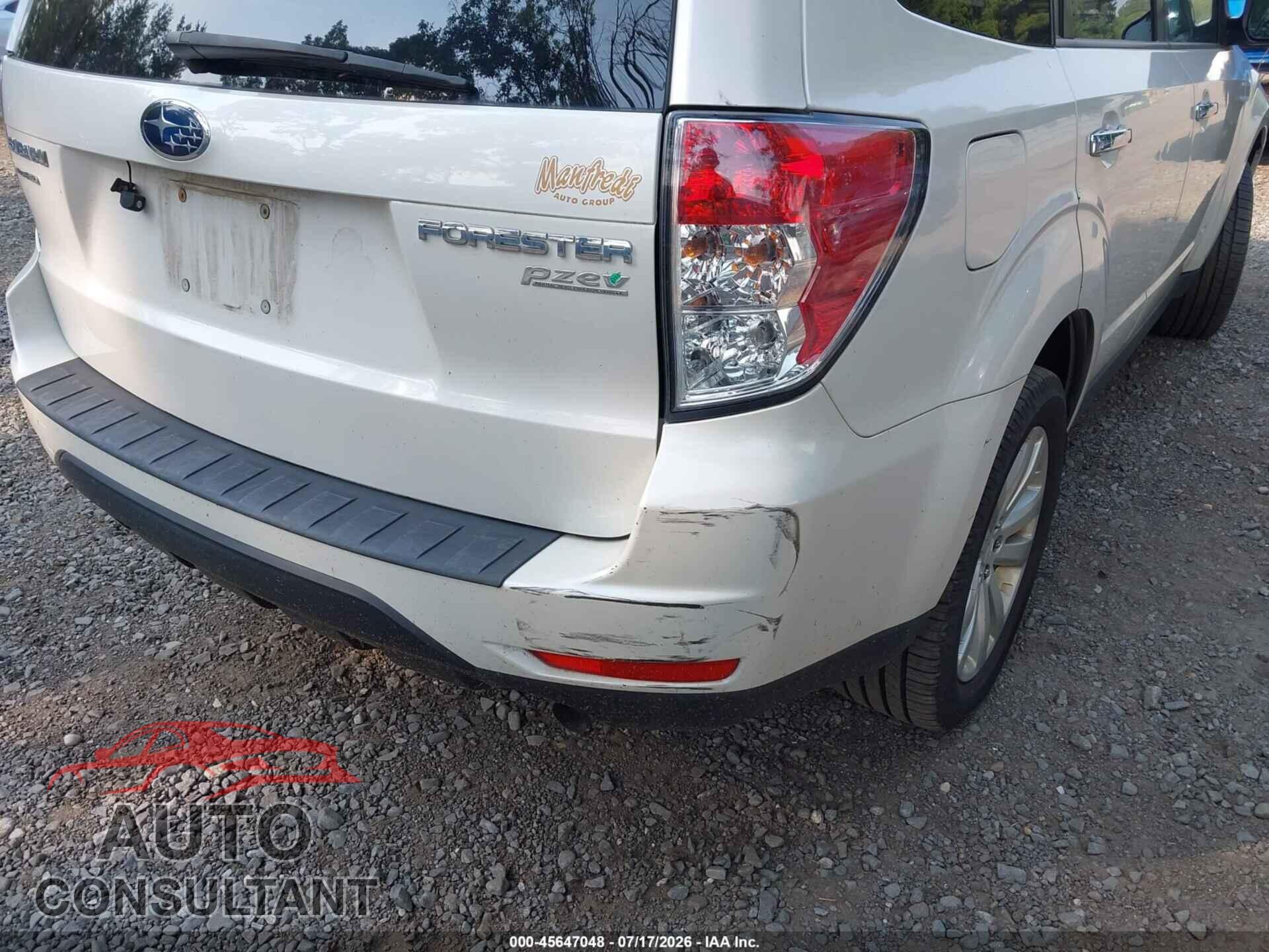 SUBARU FORESTER 2012 - JF2SHADC7CH405002