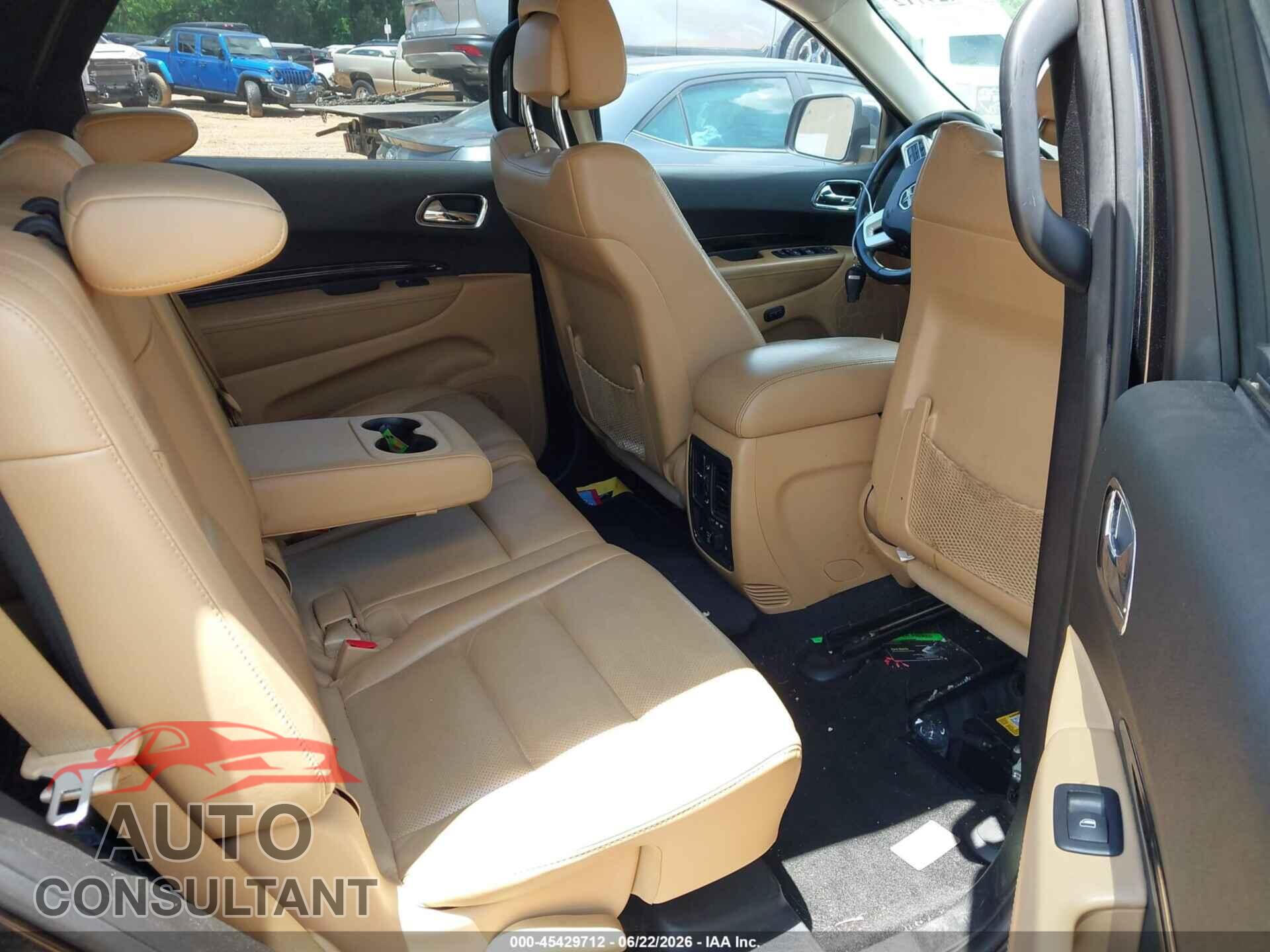 DODGE DURANGO 2012 - 1C4SDJET0CC205018