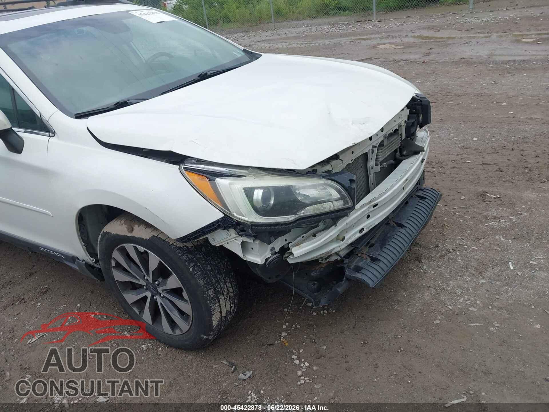 SUBARU OUTBACK 2017 - 4S4BSANC2H3217101