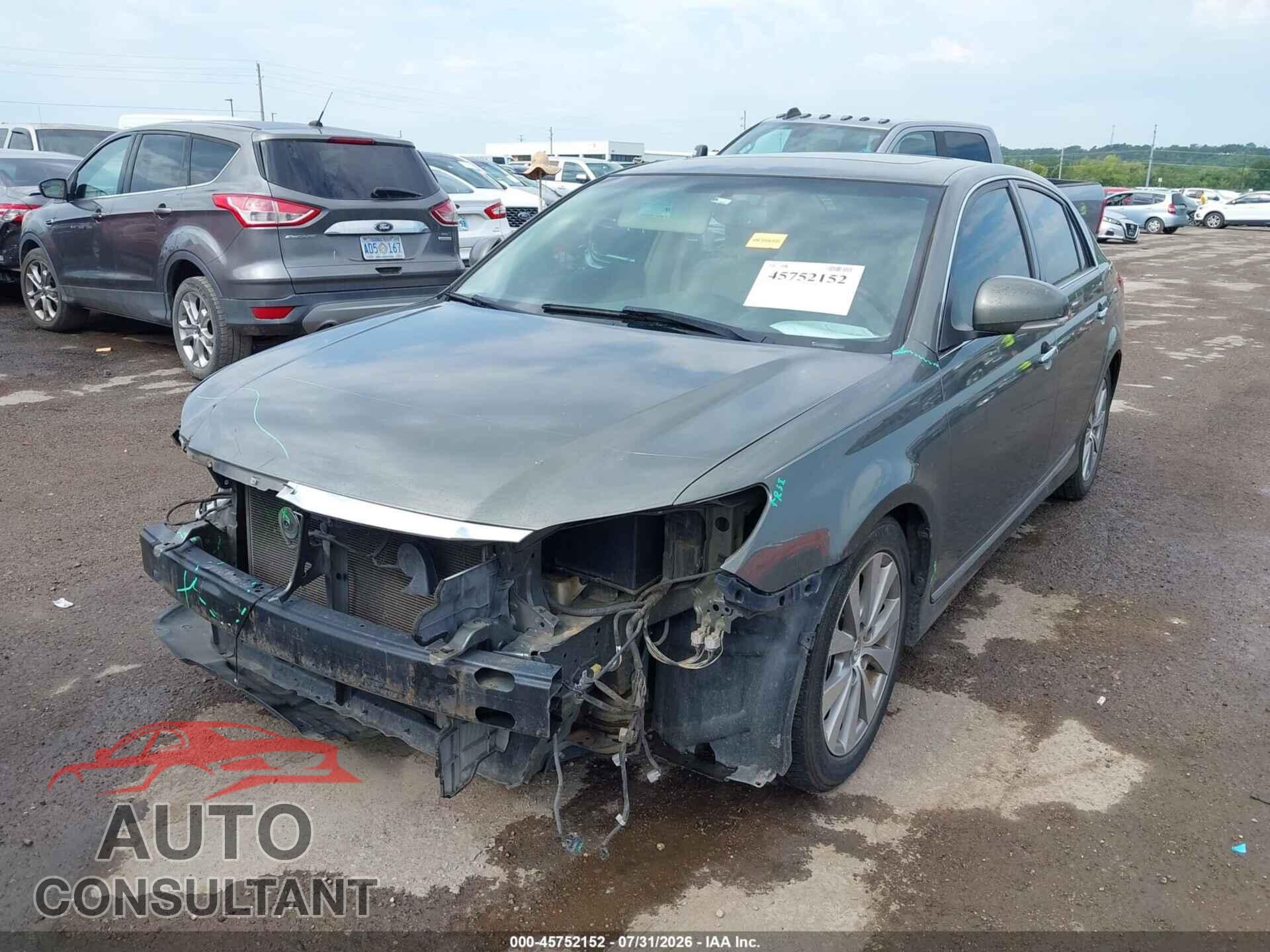 TOYOTA AVALON 2012 - 4T1BK3DB6CU447778