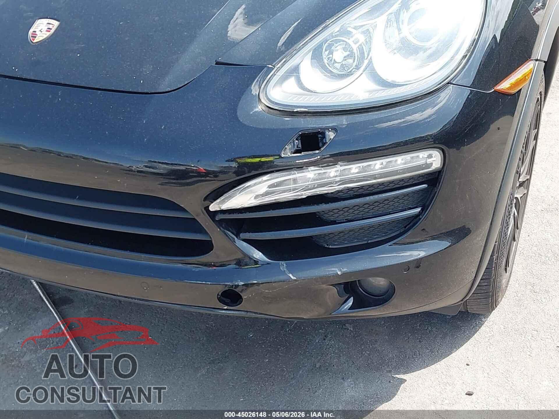 PORSCHE CAYENNE 2012 - WP1AA2A21CLA05402