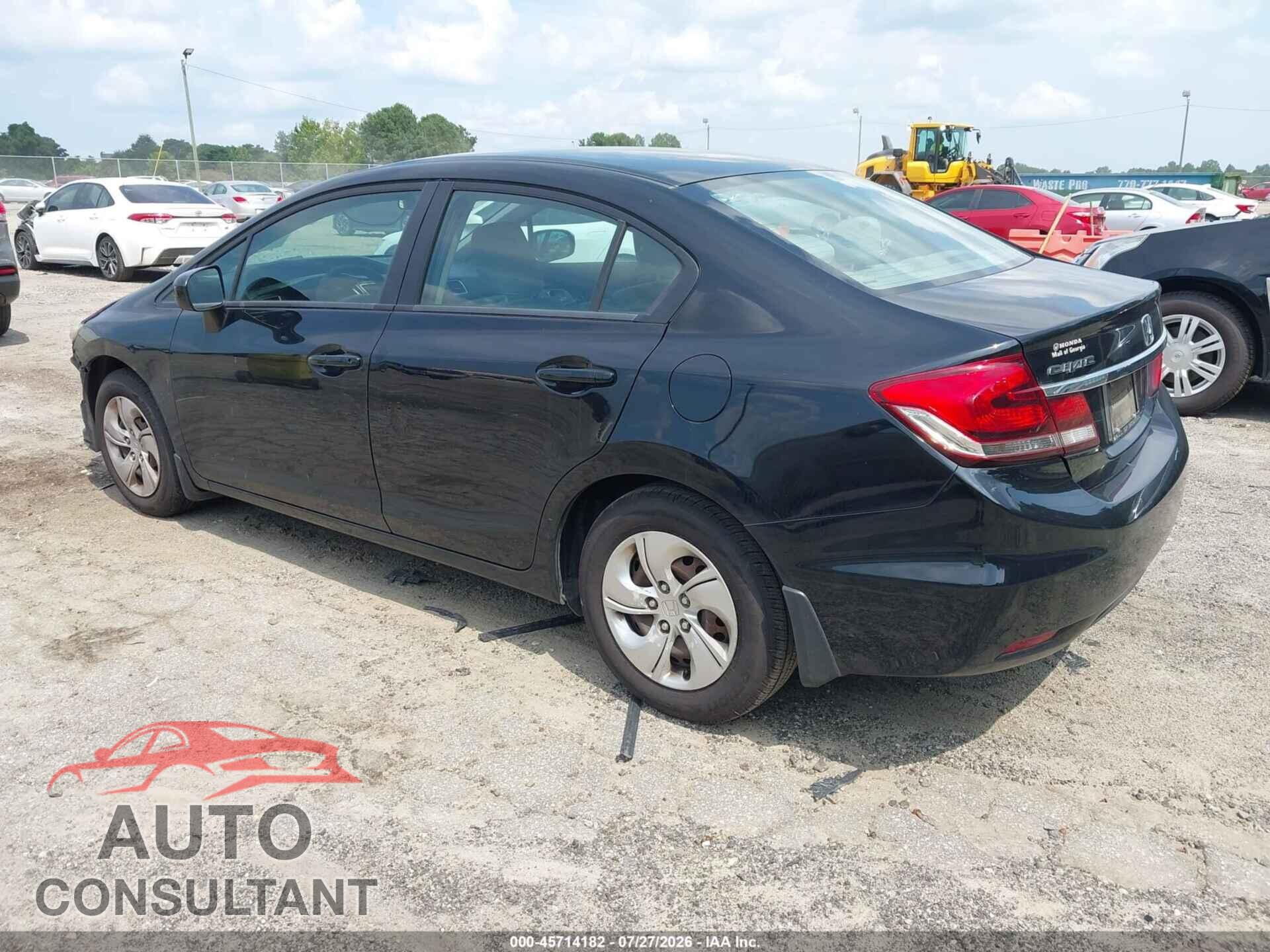 HONDA CIVIC 2014 - 19XFB2E57EE026565