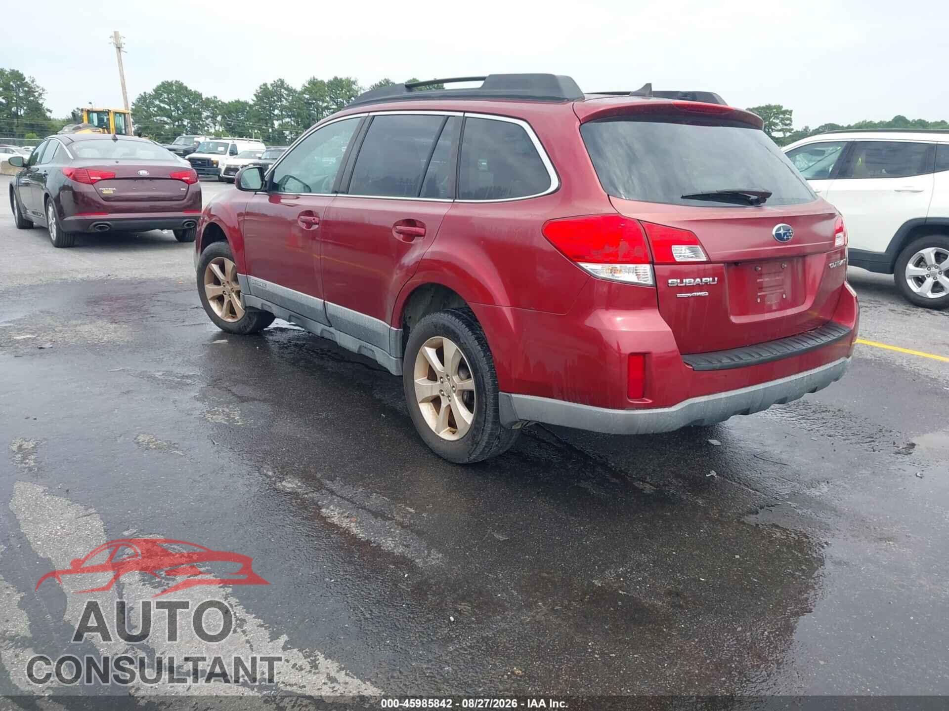SUBARU OUTBACK 2014 - 4S4BRCLC4E3265091