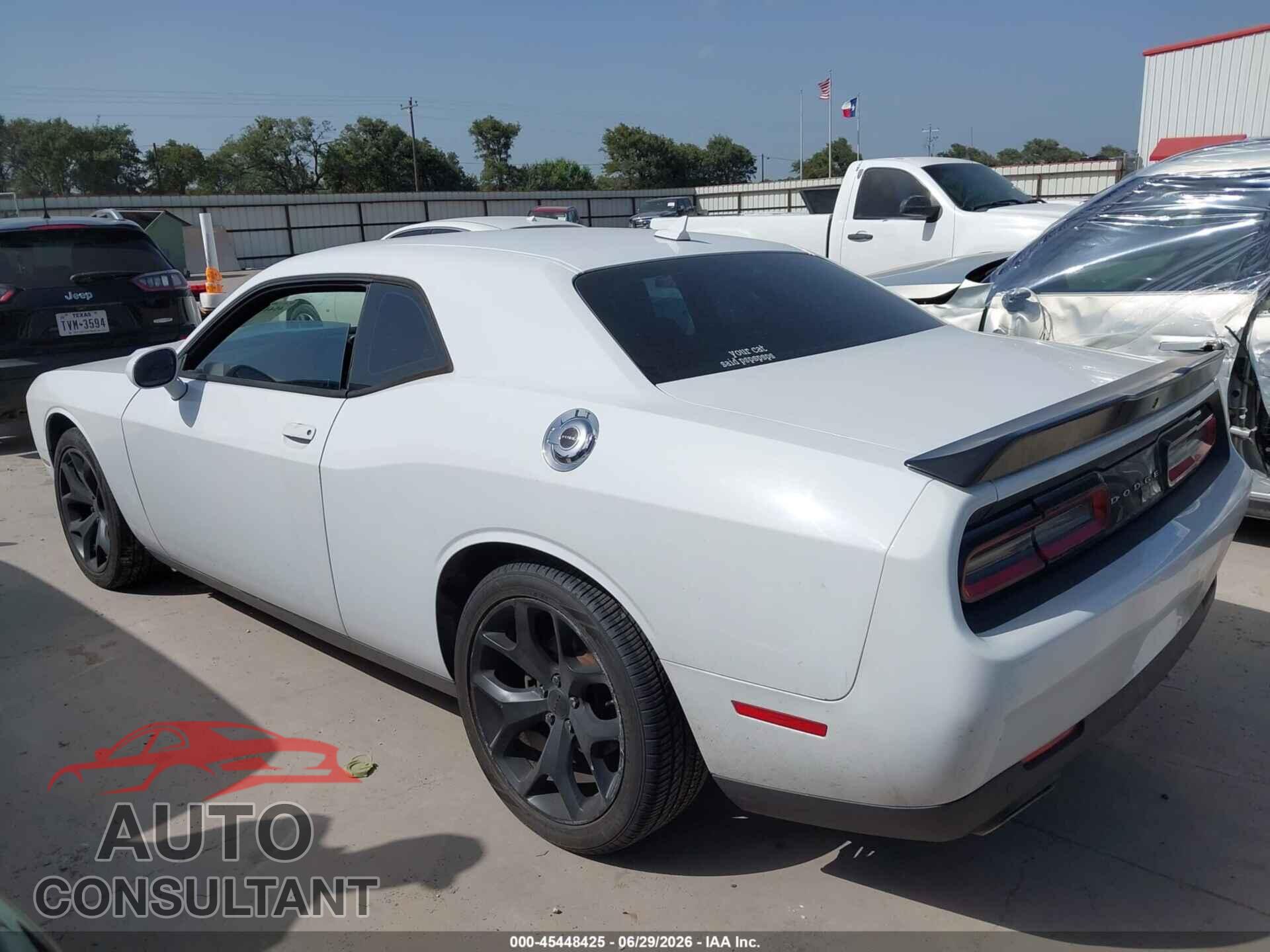 DODGE CHALLENGER 2015 - 2C3CDZAG4FH761527