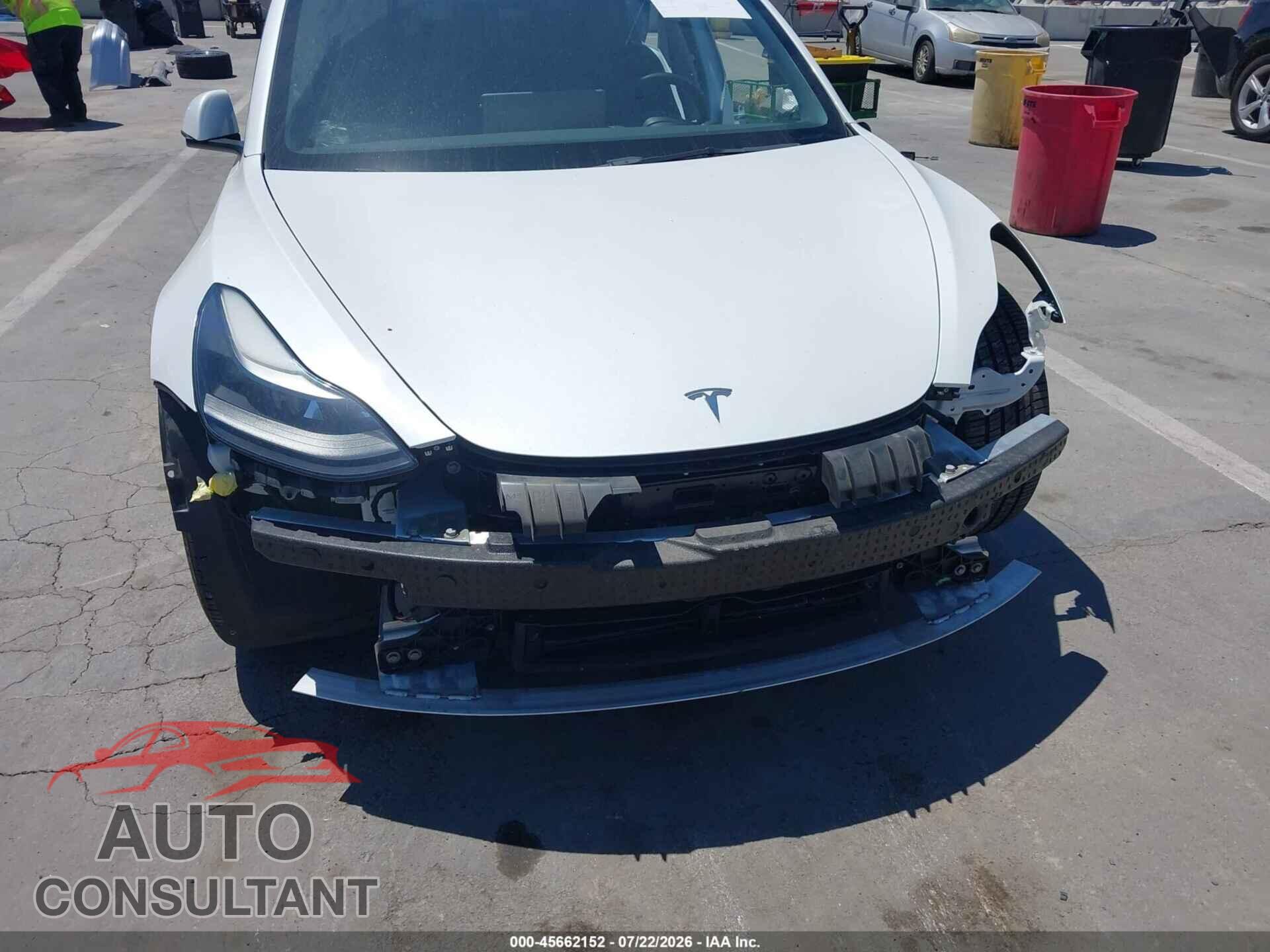 TESLA MODEL 3 2022 - 5YJ3E1EC9NF254757