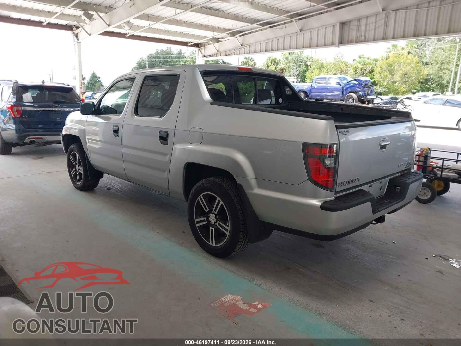 HONDA RIDGELINE 2013 - 5FPYK1F76DB002003