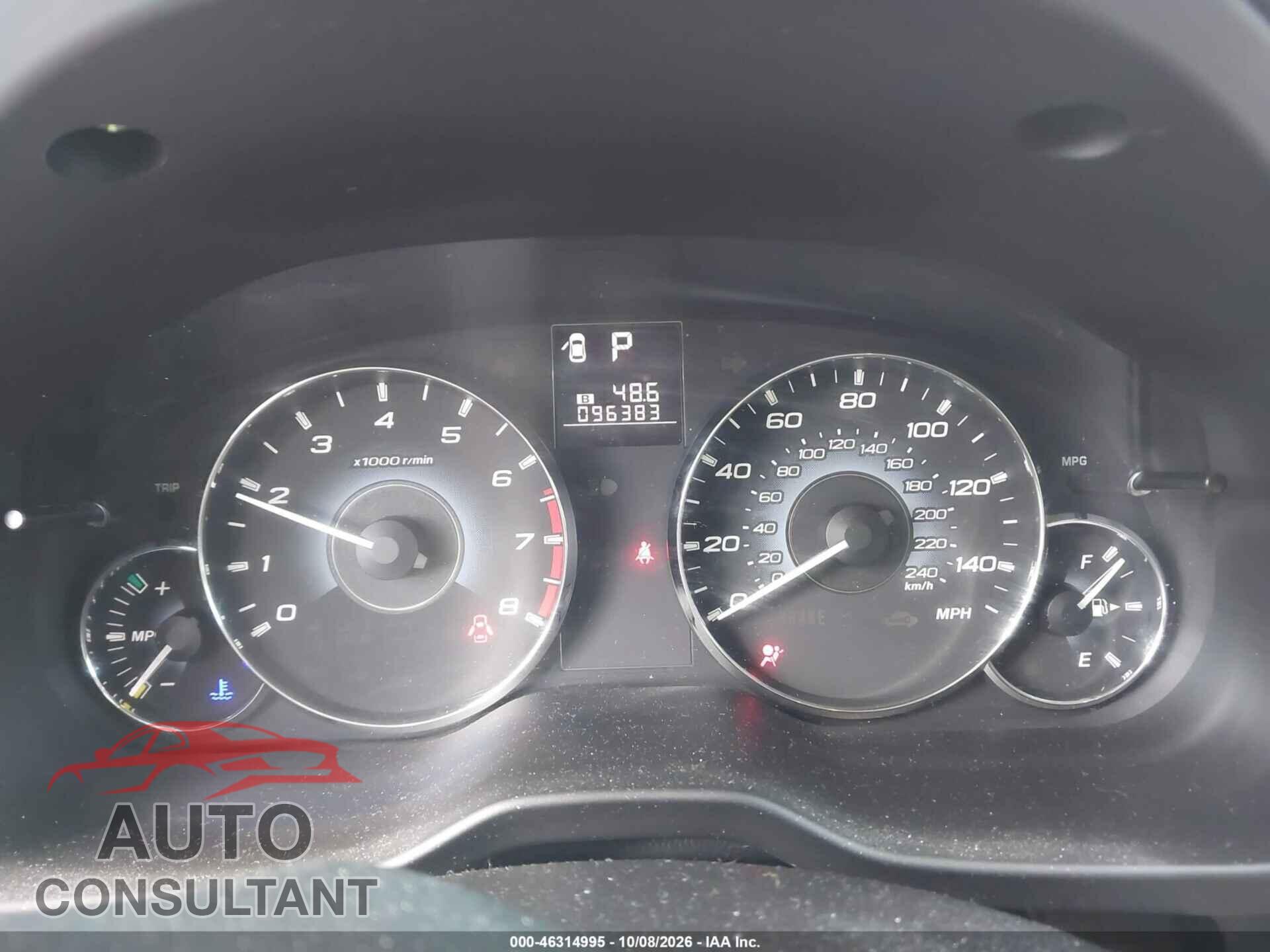 SUBARU OUTBACK 2010 - 4S4BRBCC8A3337401