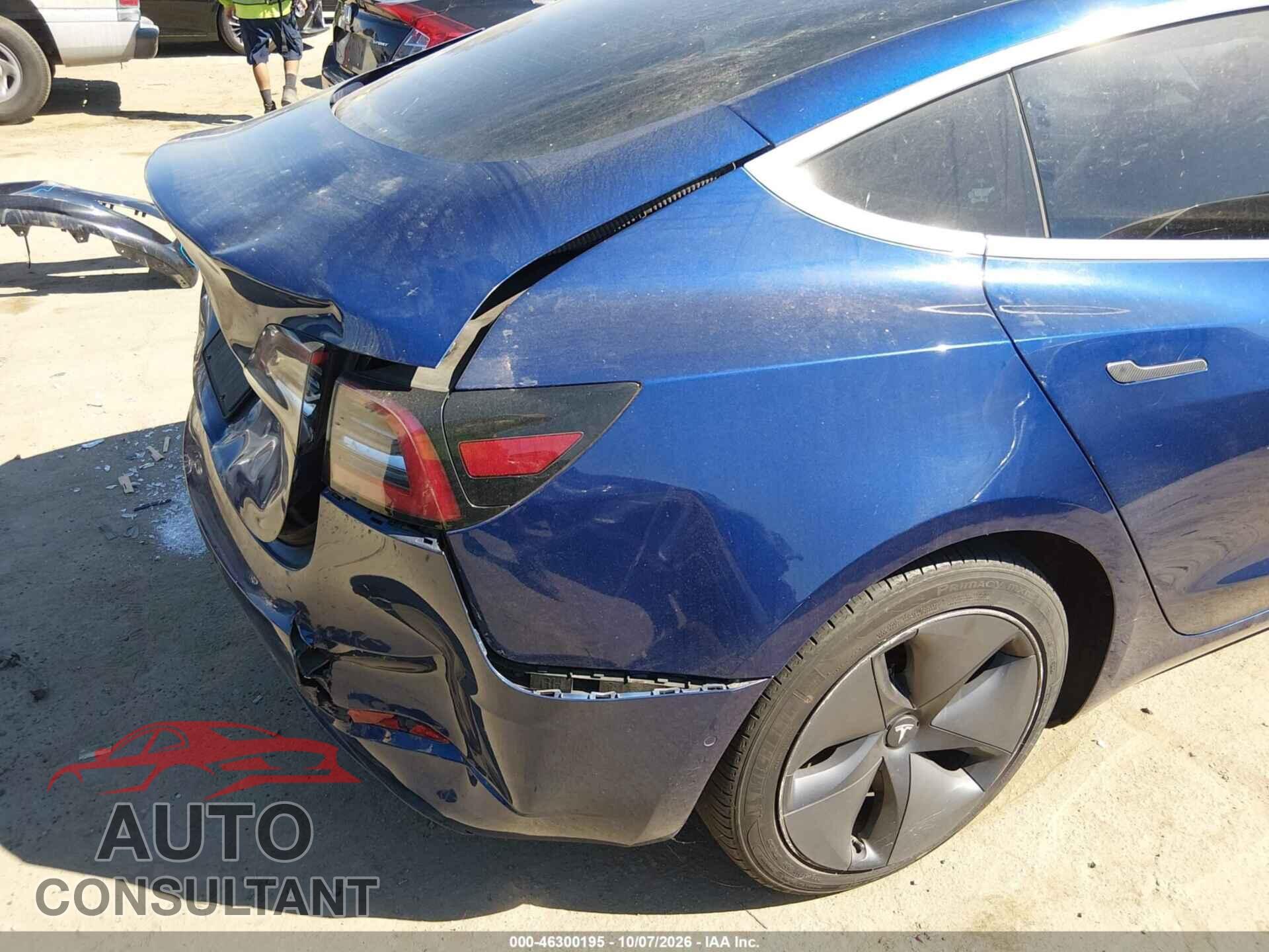 TESLA MODEL 3 2019 - 5YJ3E1EA1KF190451