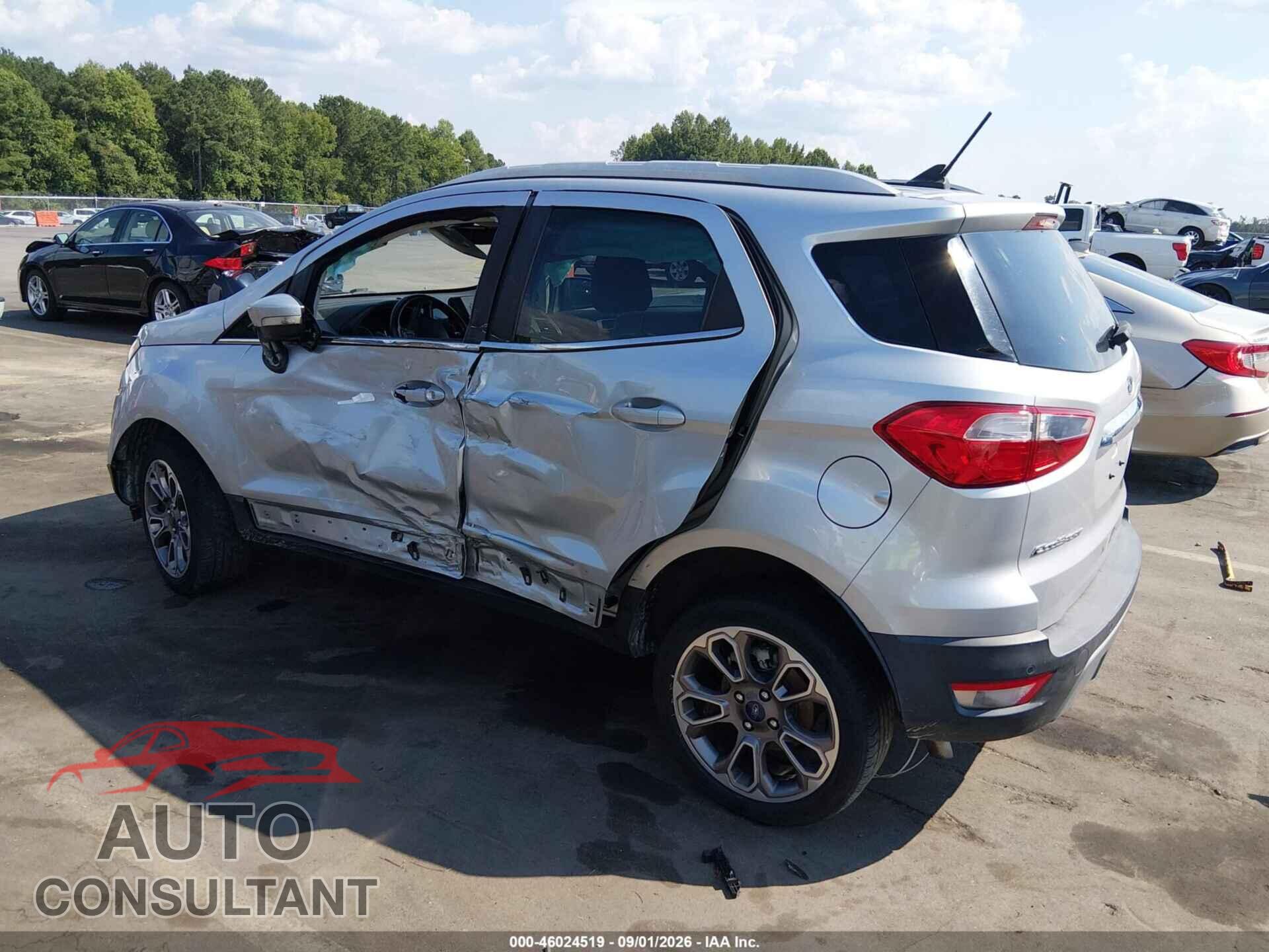 FORD ECOSPORT 2020 - MAJ6S3KL3LC354438