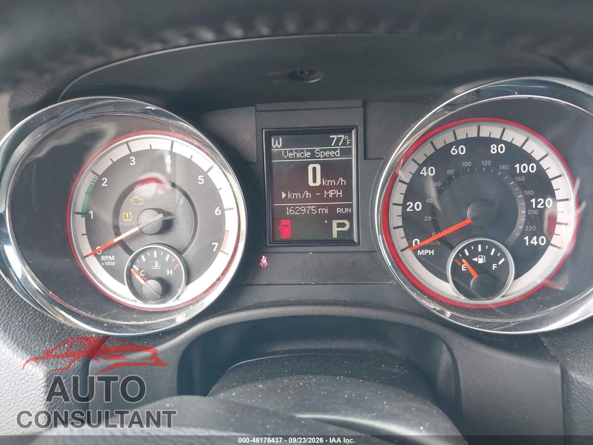 DODGE DURANGO 2011 - 1D4RE2GG9BC653776