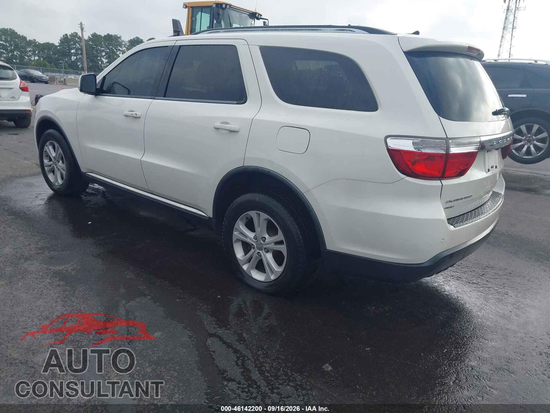 DODGE DURANGO 2011 - 1D4RE4GG4BC734213