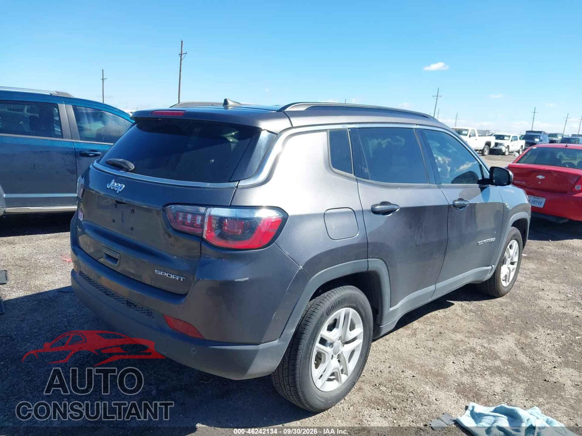 JEEP COMPASS 2020 - 3C4NJCAB8LT230106