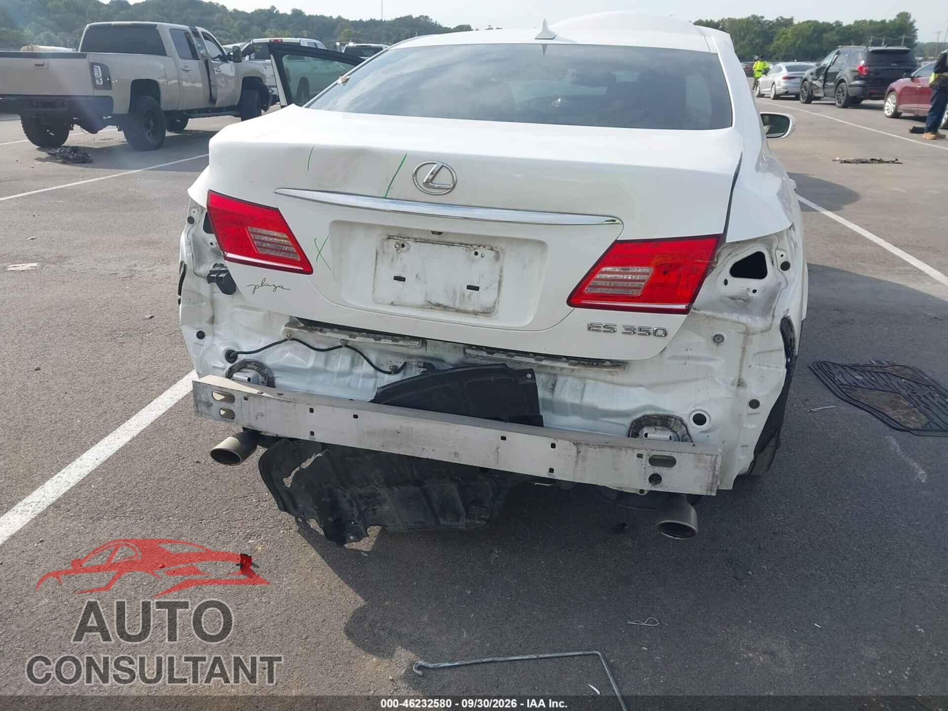 LEXUS ES 350 2012 - JTHBK1EG8C2498910