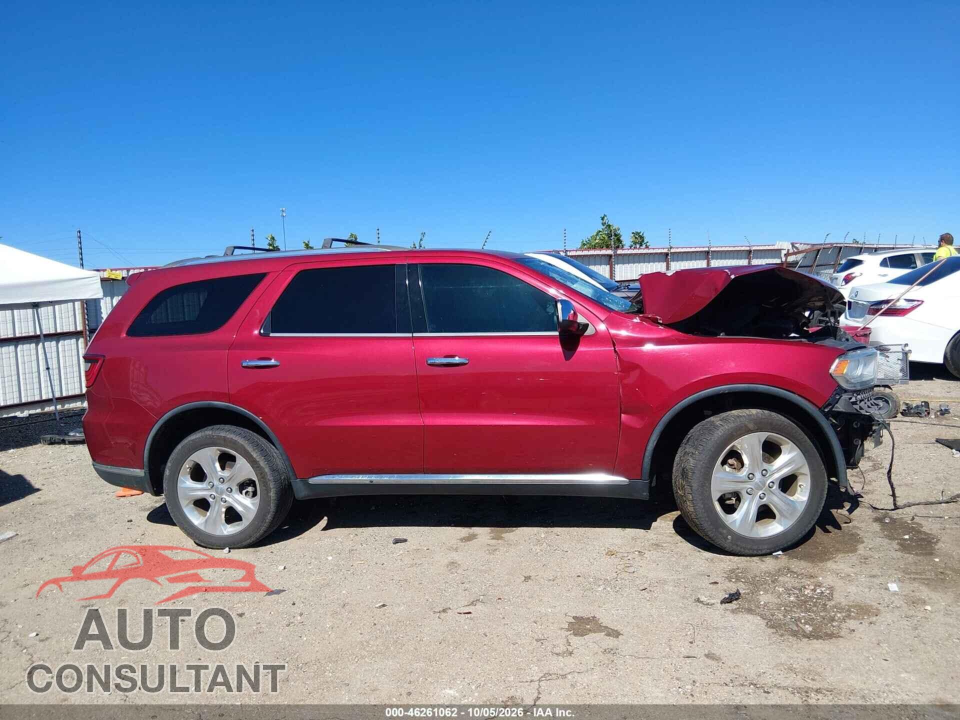DODGE DURANGO 2015 - 1C4RDJAG3FC128530