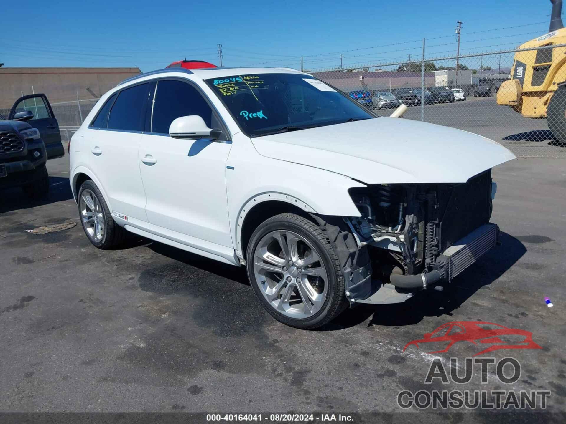 AUDI Q3 2016 - WA1EFCFSXGR008847