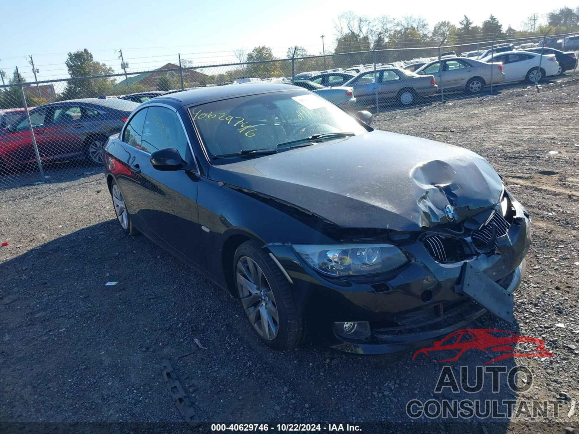 BMW 328I 2011 - WBADW3C54BE536736