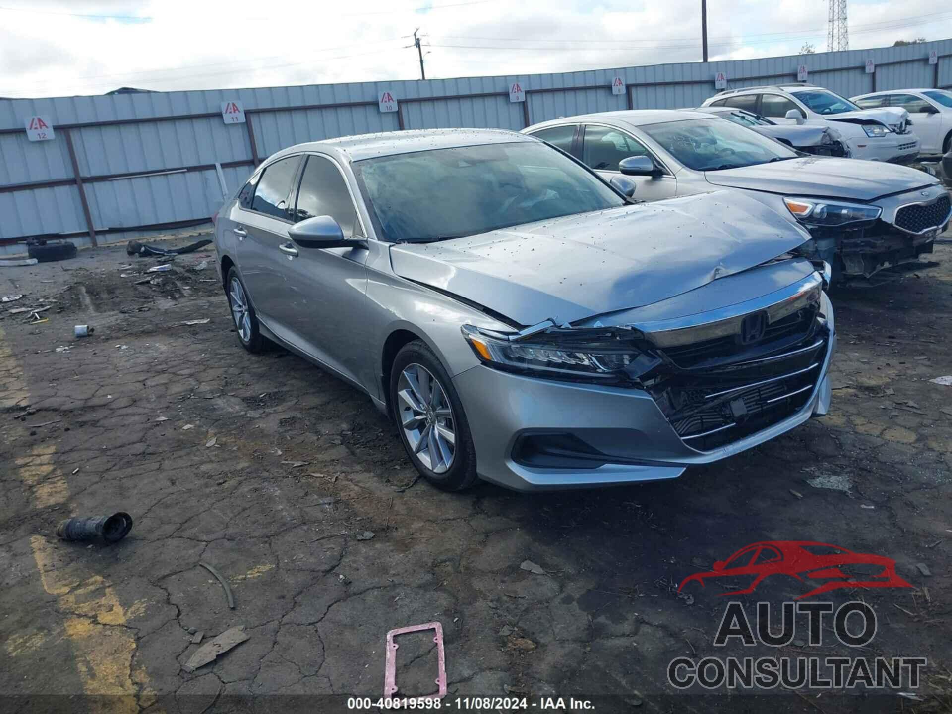 HONDA ACCORD 2021 - 1HGCV1F12MA113910