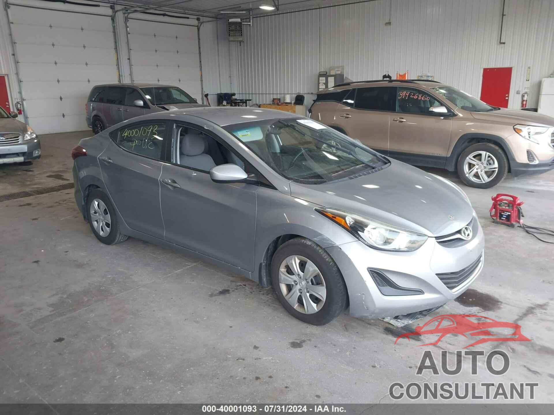 HYUNDAI ELANTRA 2016 - 5NPDH4AE9GH697922