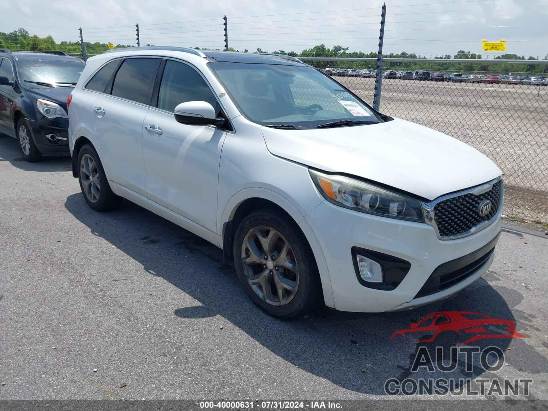 KIA SORENTO 2017 - 5XYPK4A53HG251630
