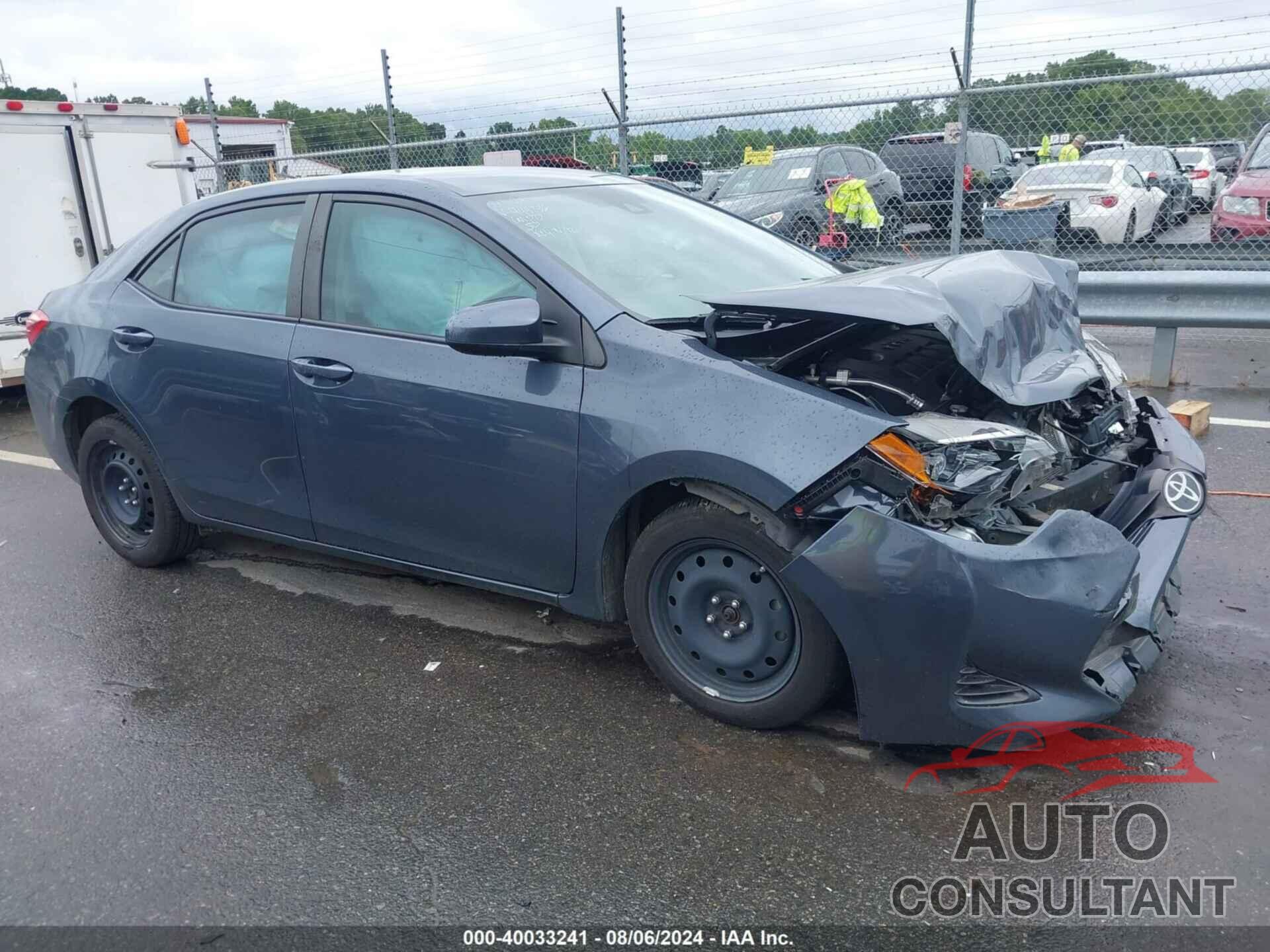 TOYOTA COROLLA 2019 - 5YFBURHE0KP944746