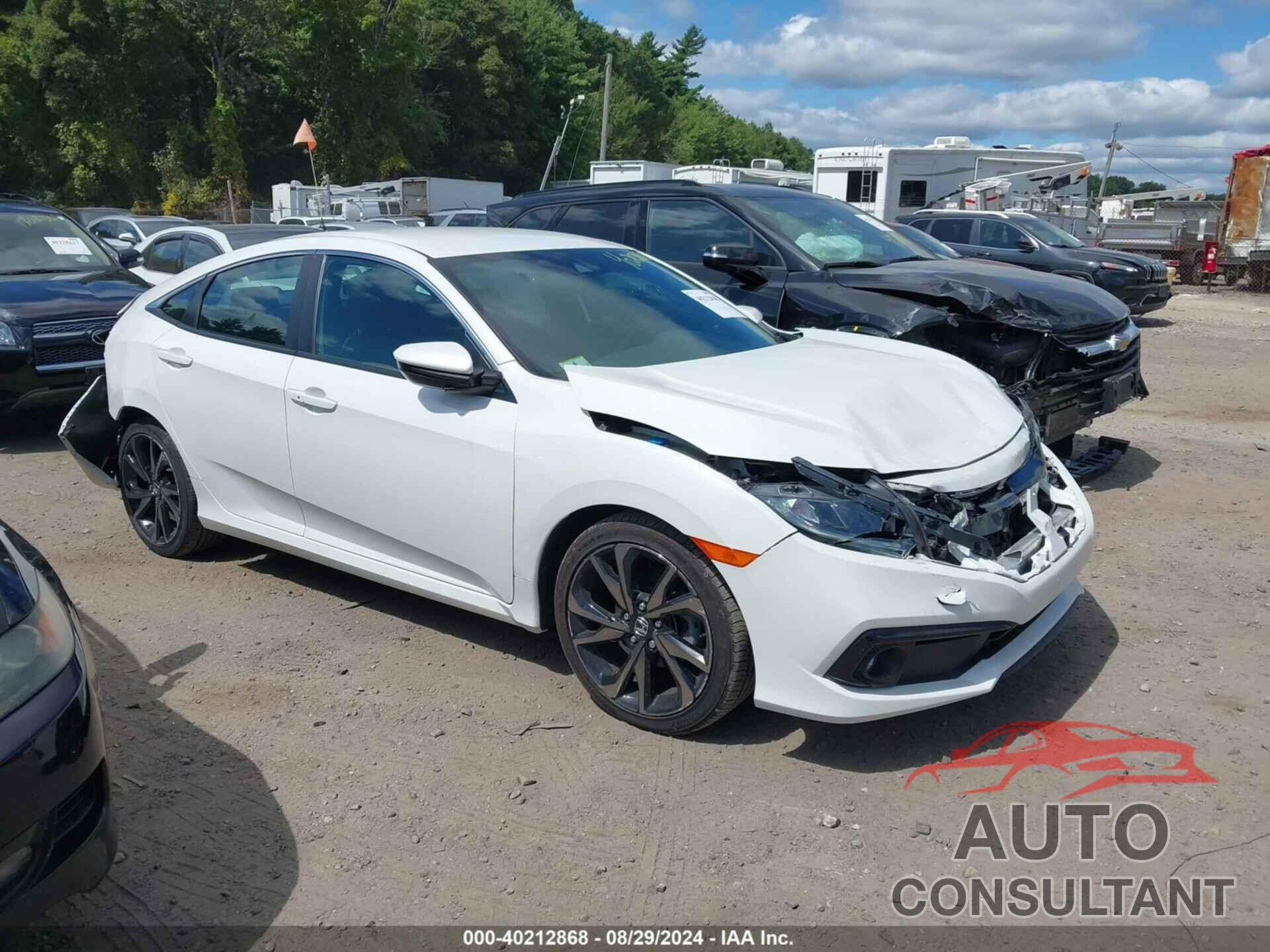 HONDA CIVIC 2020 - 2HGFC2F8XLH511159