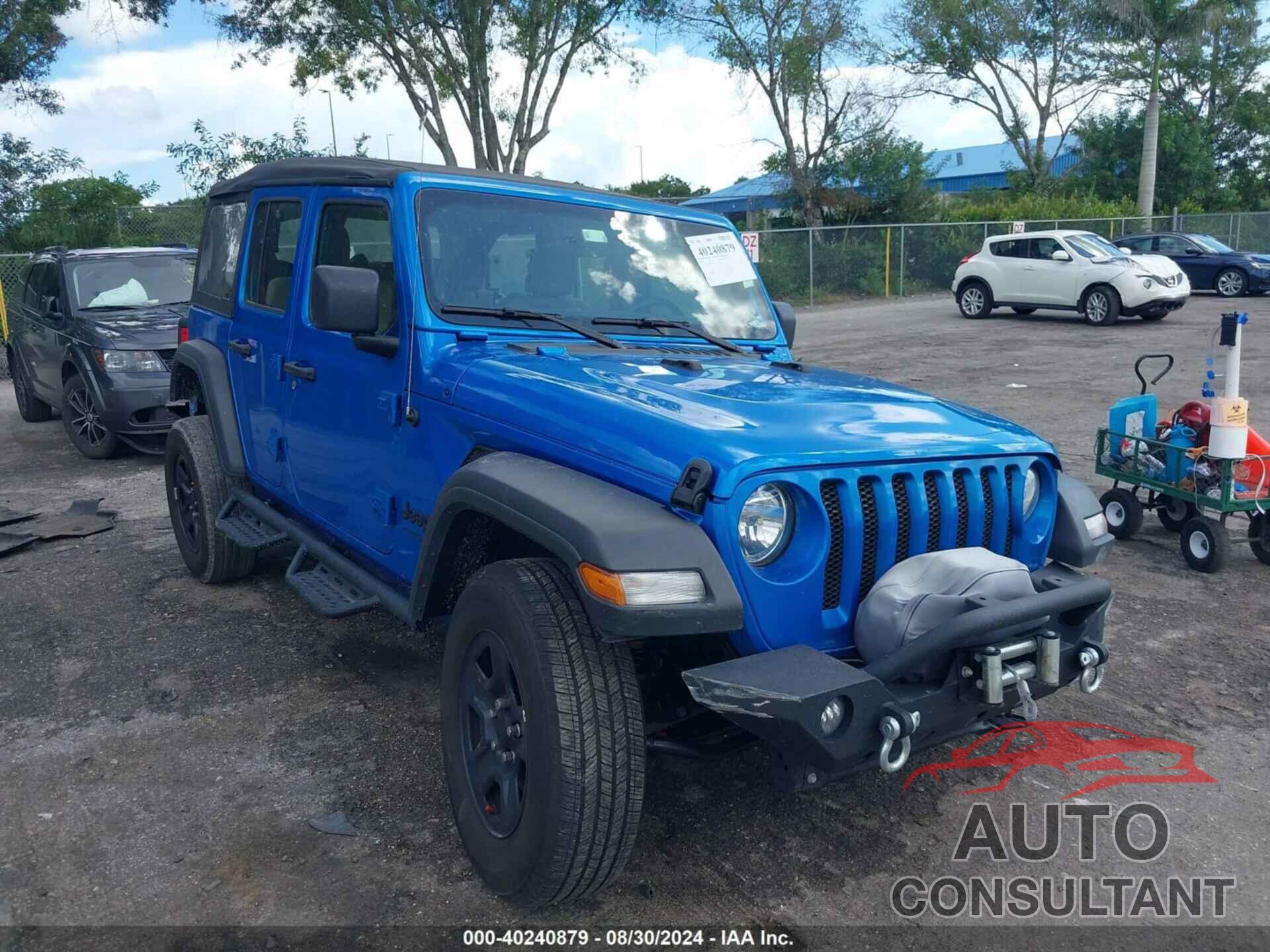 JEEP WRANGLER UNLIMITED 2022 - 1C4HJXDG3NW117155