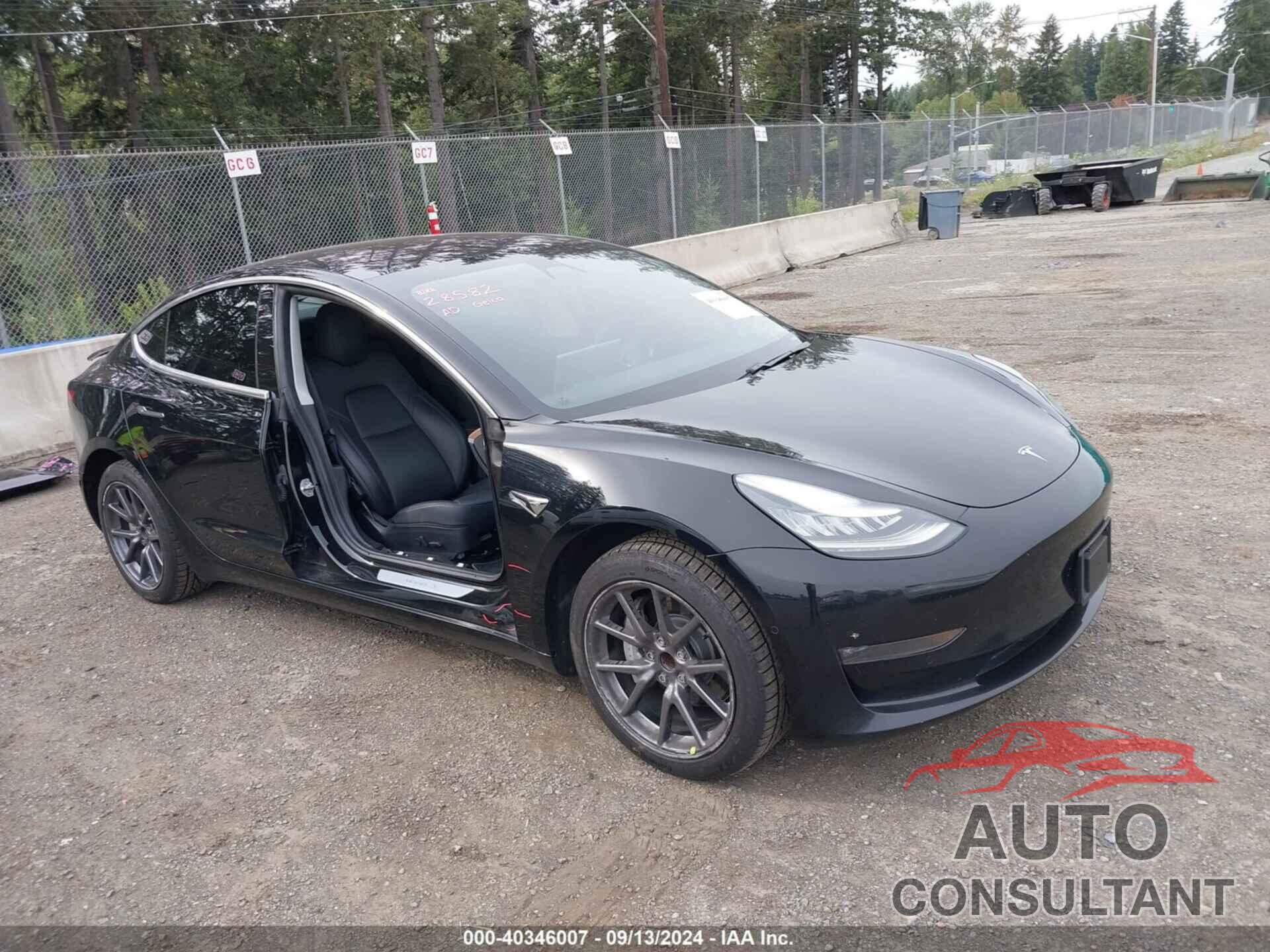 TESLA MODEL 3 2019 - 5YJ3E1EA6KF193359